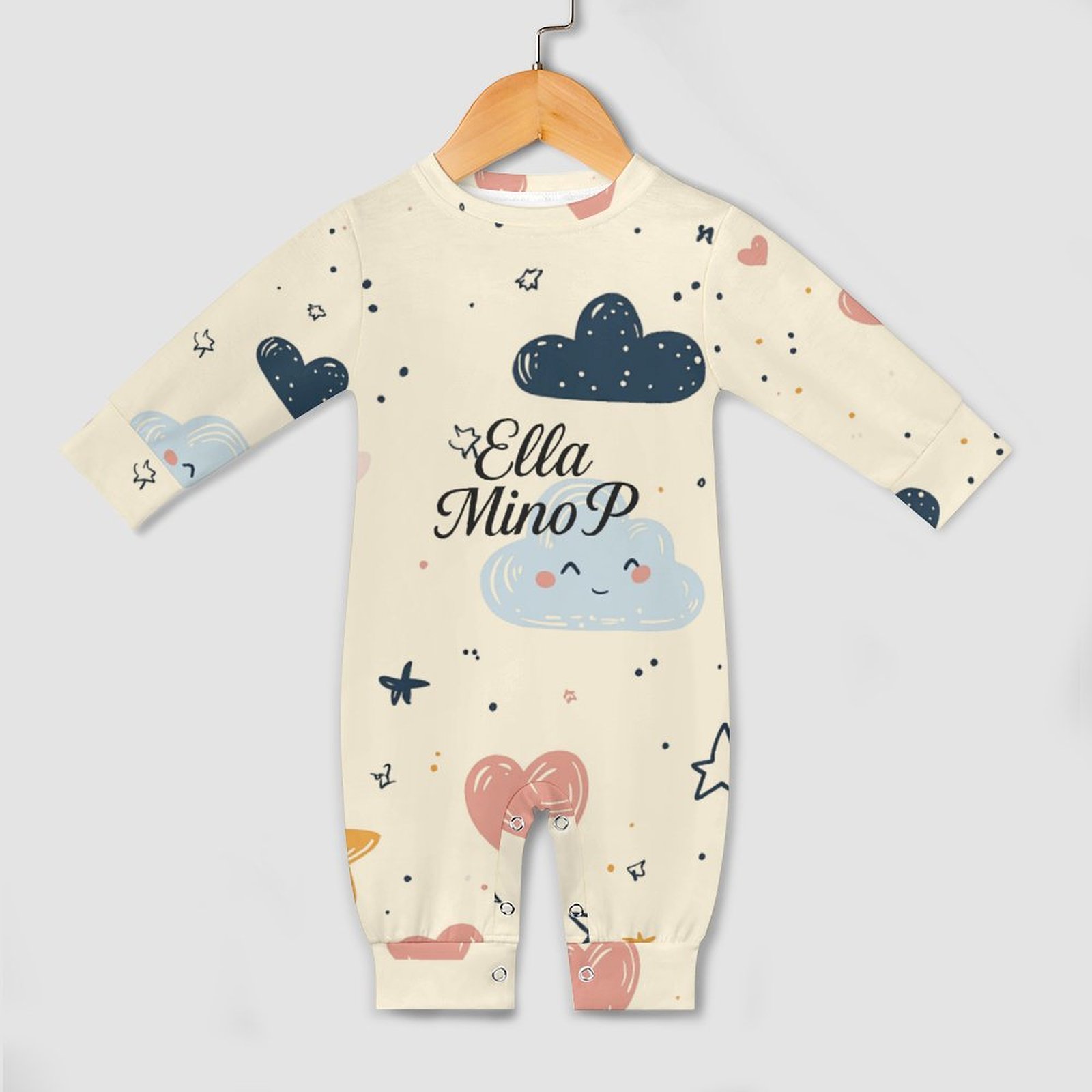 Tiny Tumbles Buttercream Romper