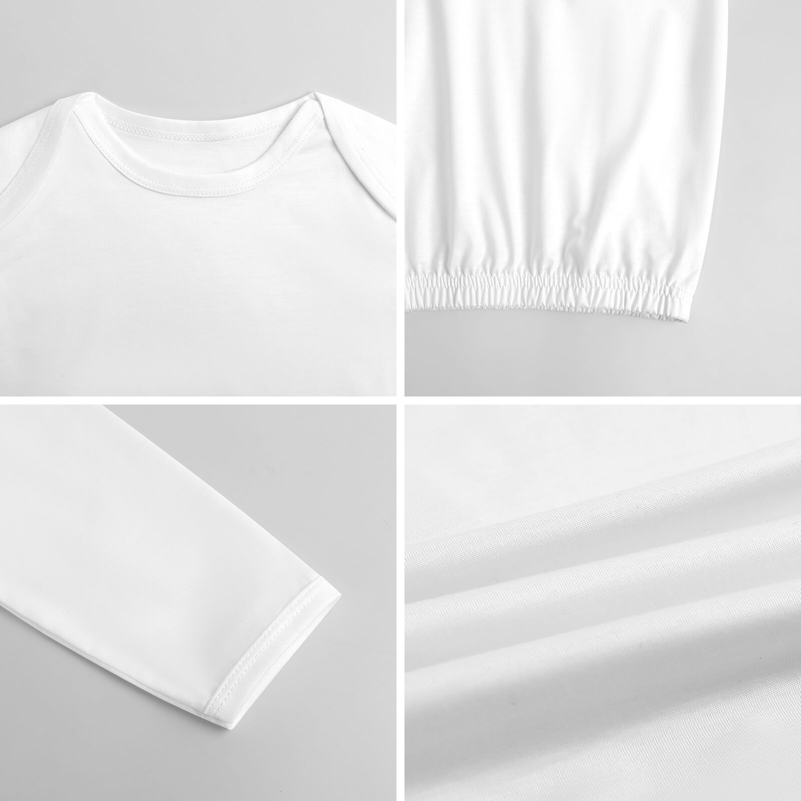 Baby Sleeper Gown Pastel Mint