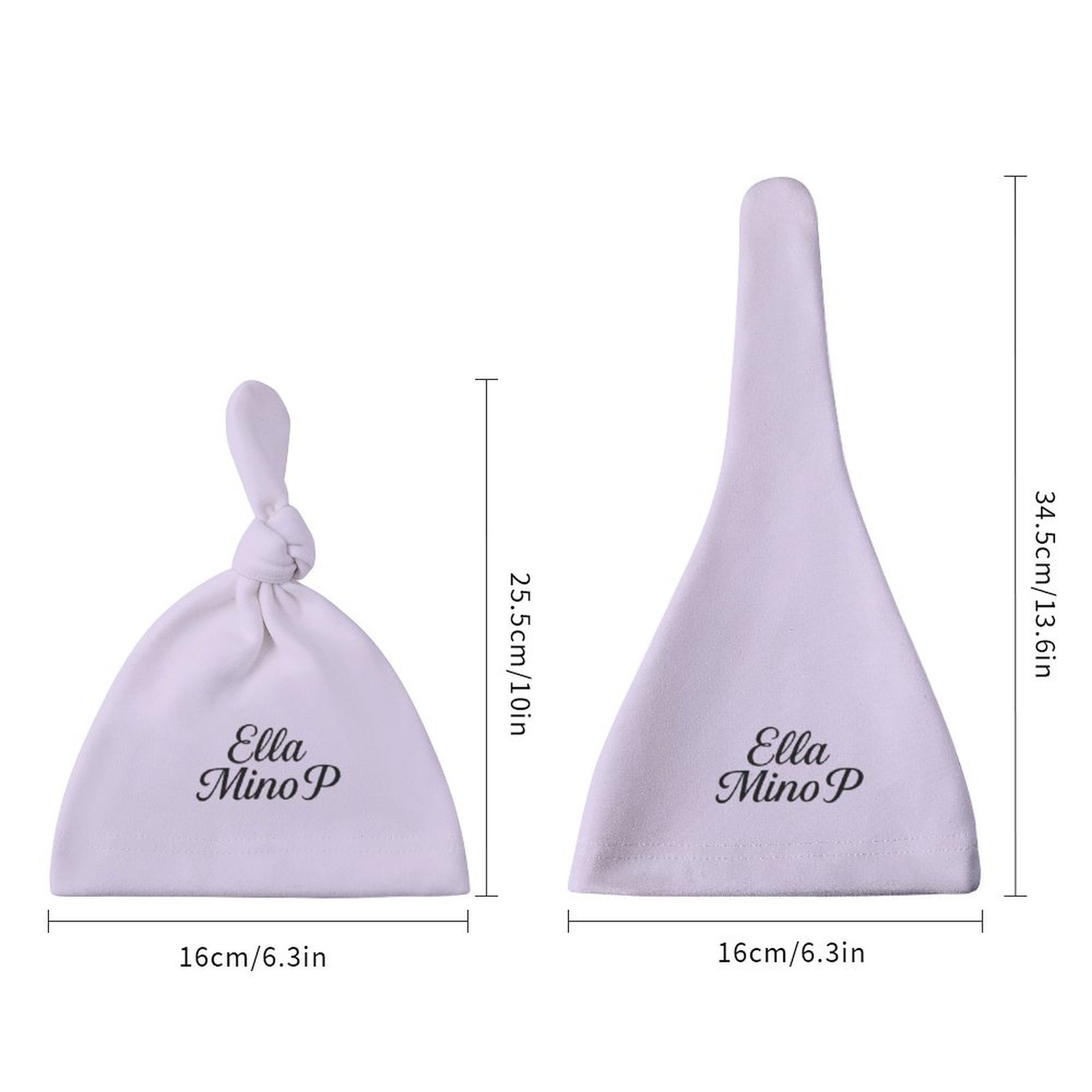 Baby Knot Hat Lavender