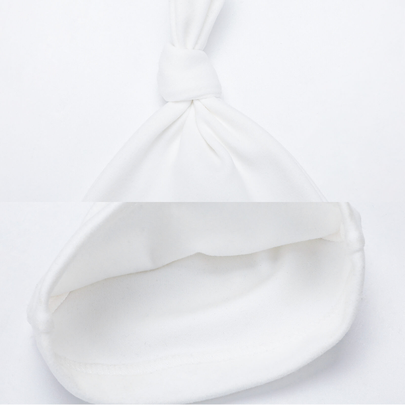 Baby Knot Hat Sky Cream