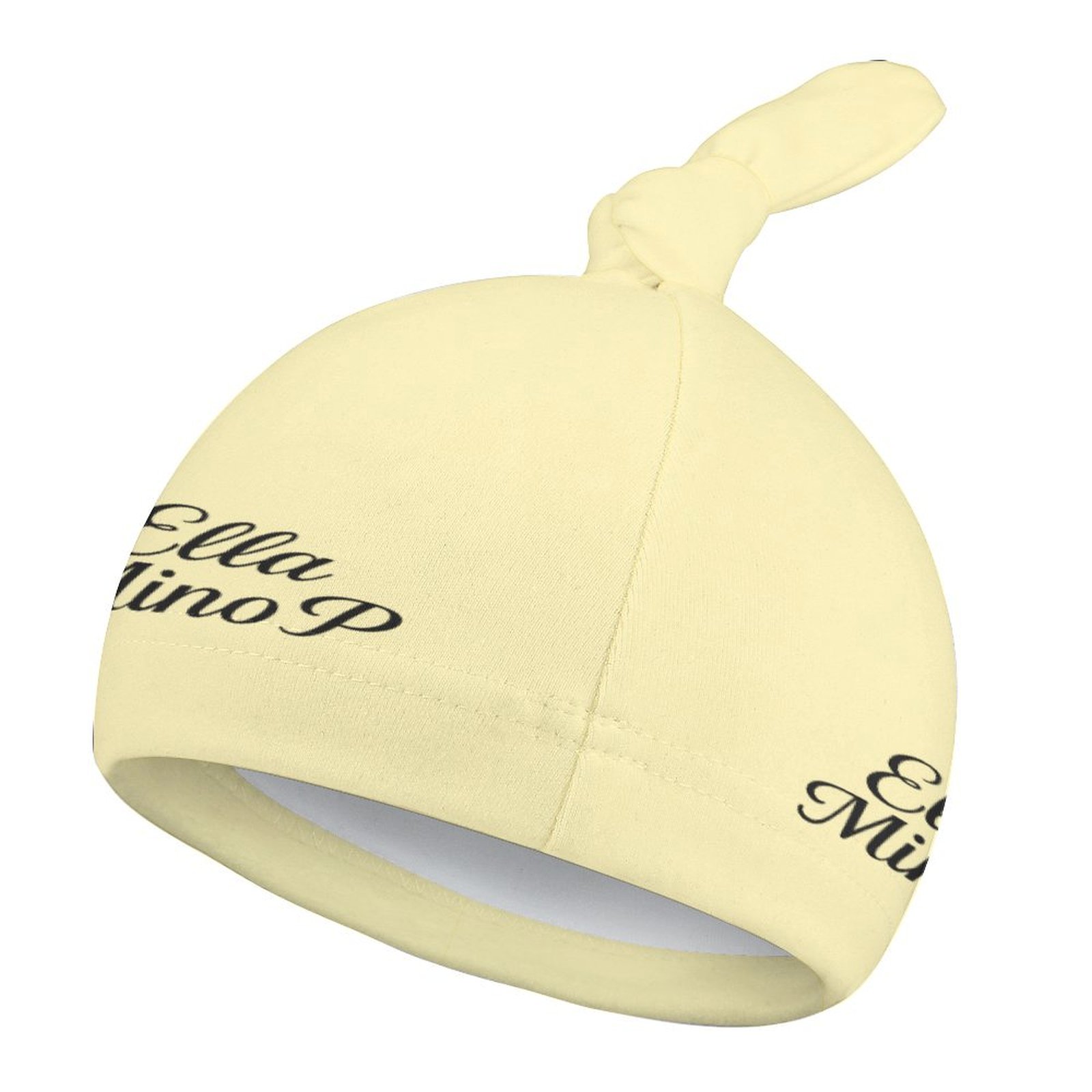 Baby Knot Hat Sky Yellow