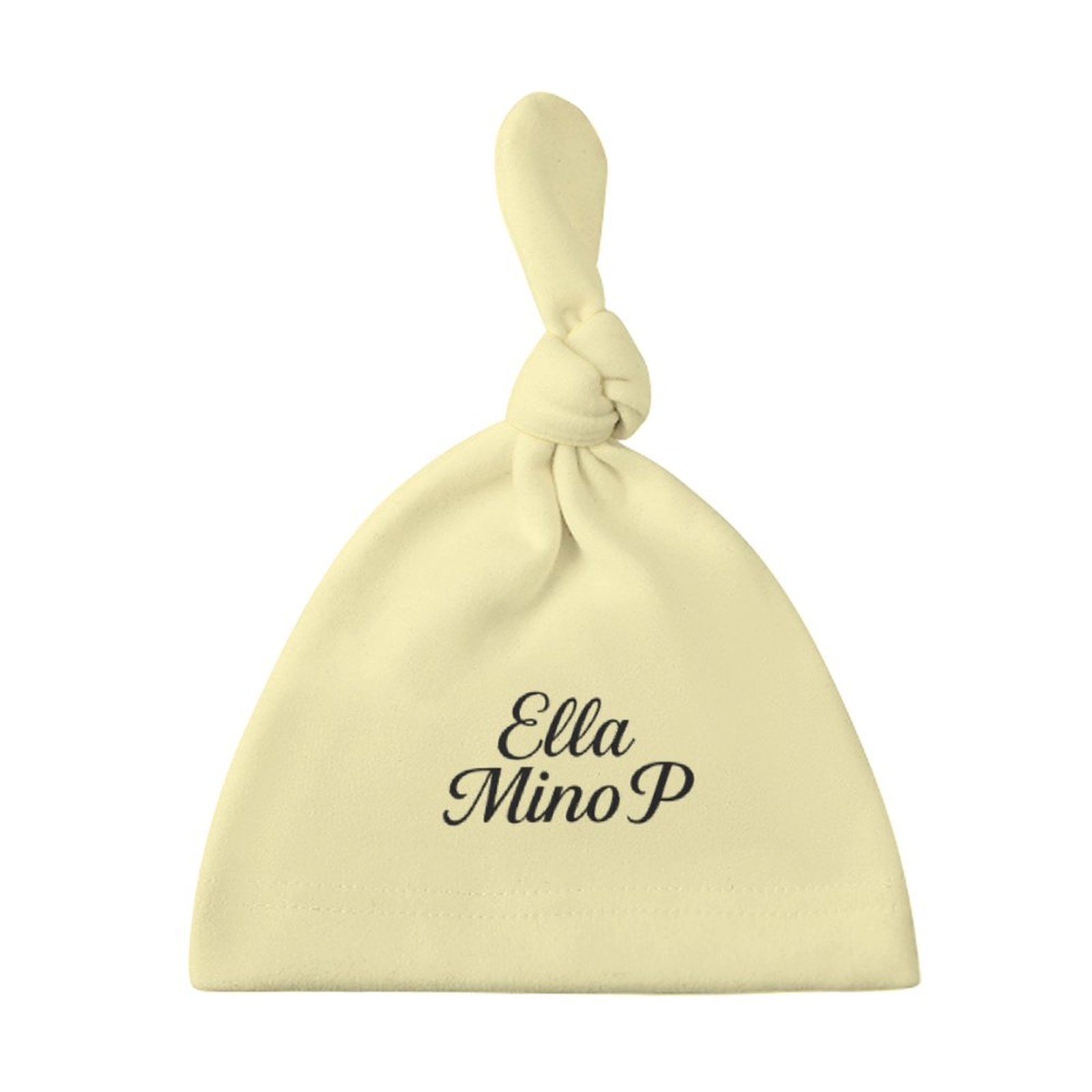 Baby Knot Hat Sky Yellow