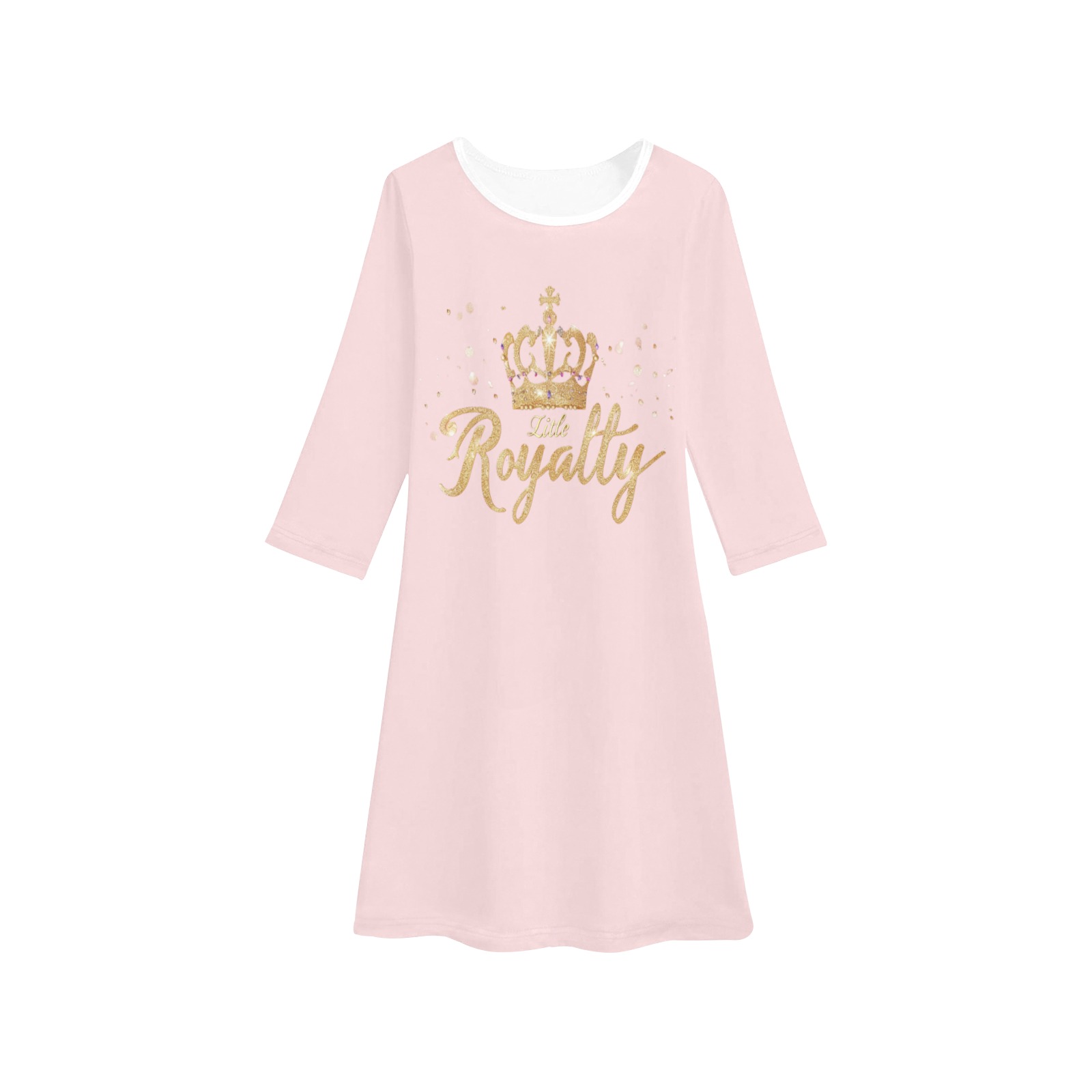 Little Royalty Girl's Dress Pink