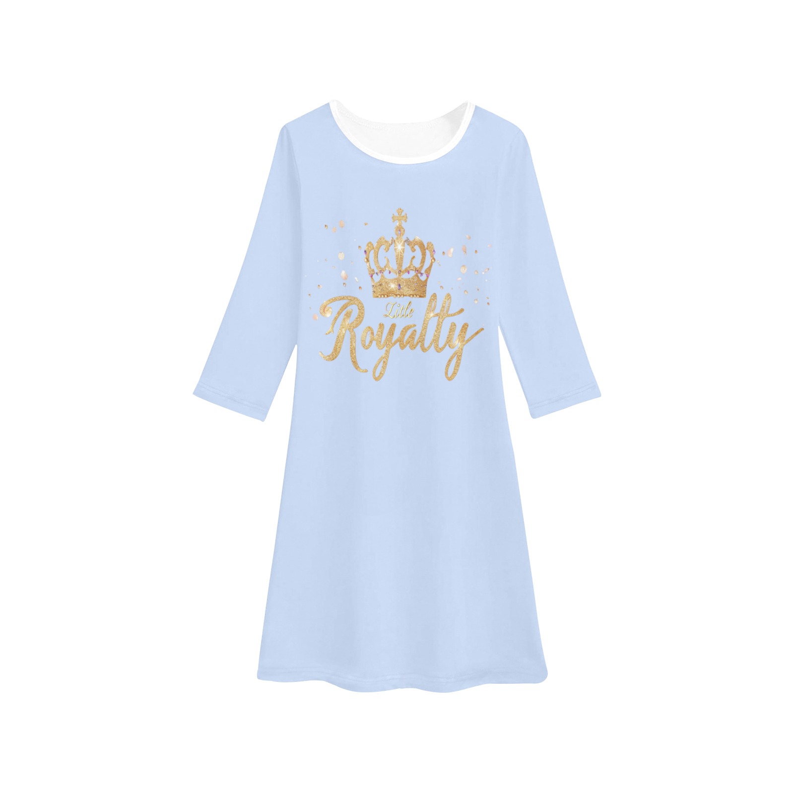 Little Royalty Girl's Dress sky