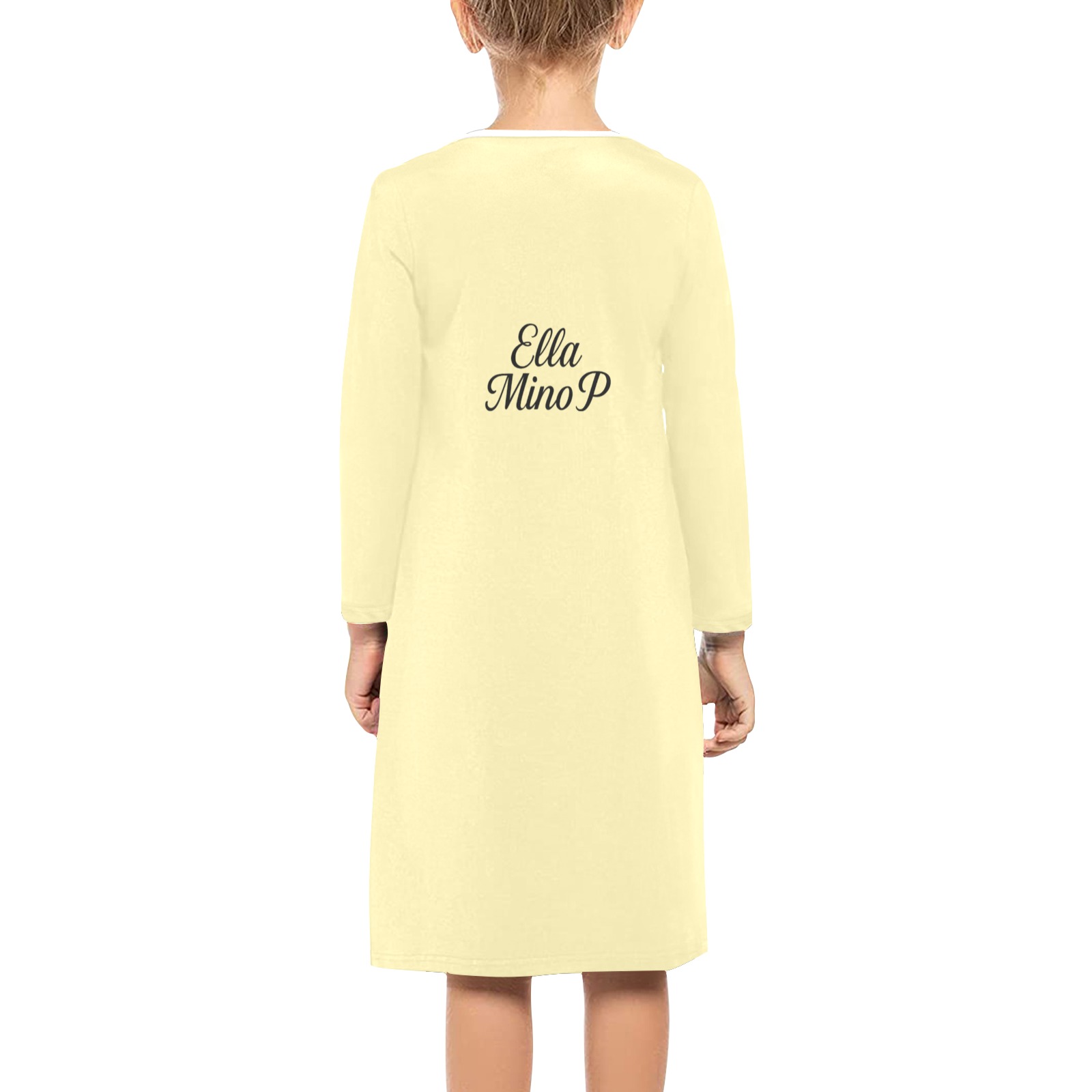 Yellow Casual Royalty Dress