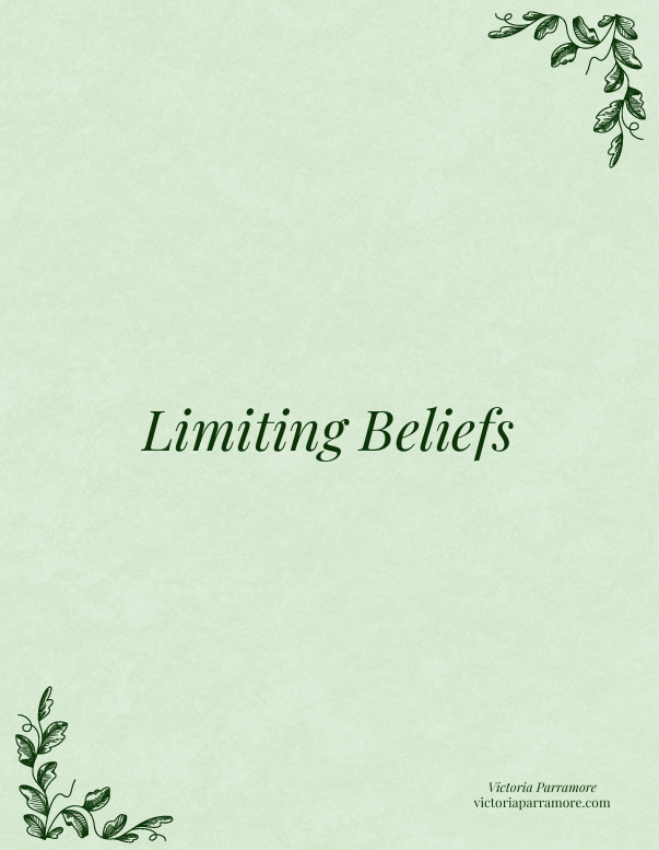 Limiting Beliefs List