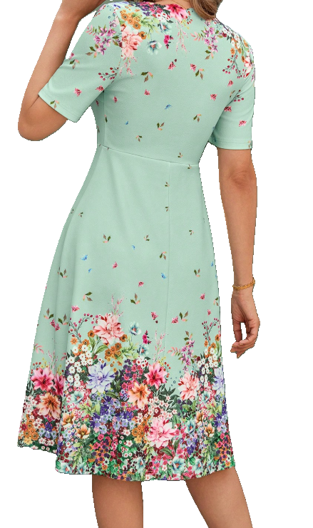 Floral Print Dress