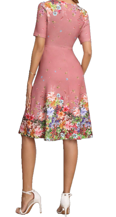 Floral Print Dress