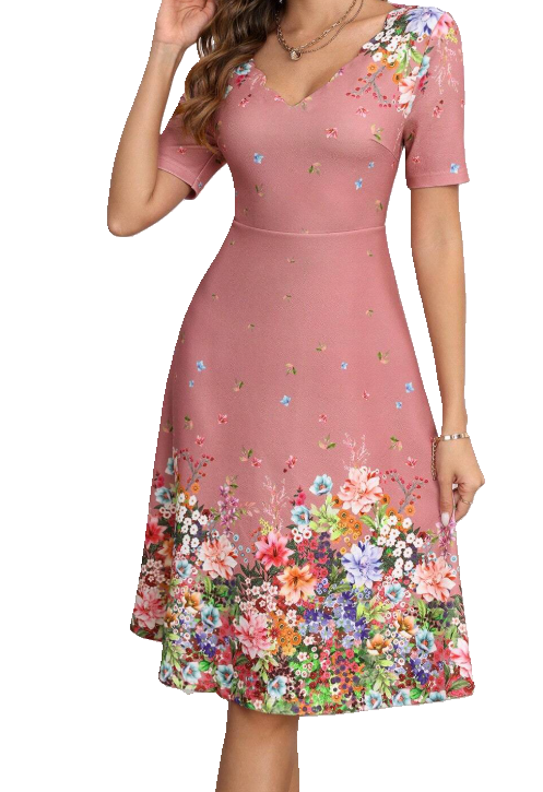 Floral Print Dress