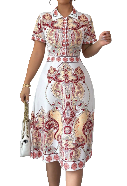 Elegant Floral Dress