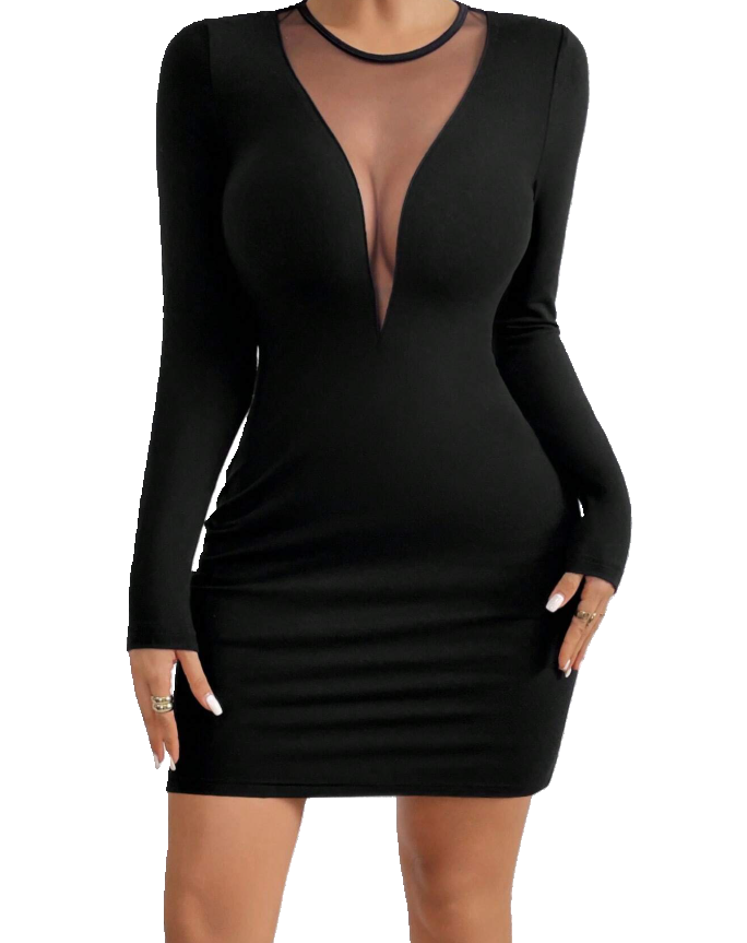 Black Bodycon Dress
