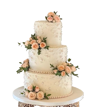 3 Tier Wedding Cake 1