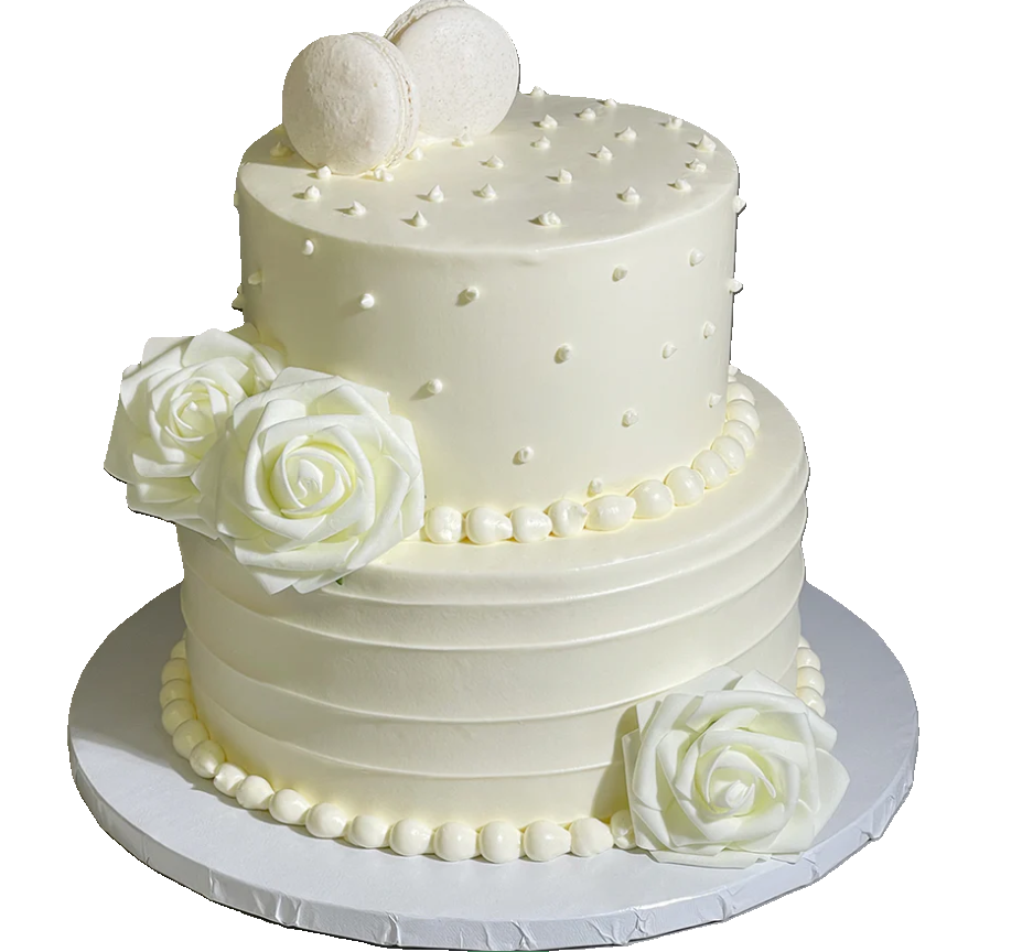 2 Tier Wedding Cake 1