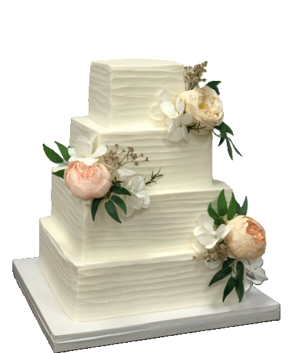 4 Tier Wedding Cake 1