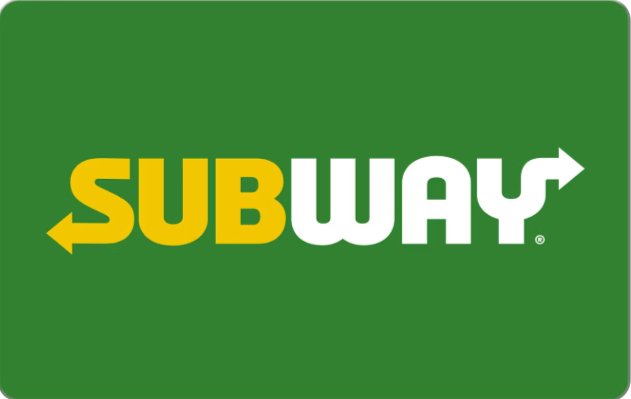 Subway Gift Card