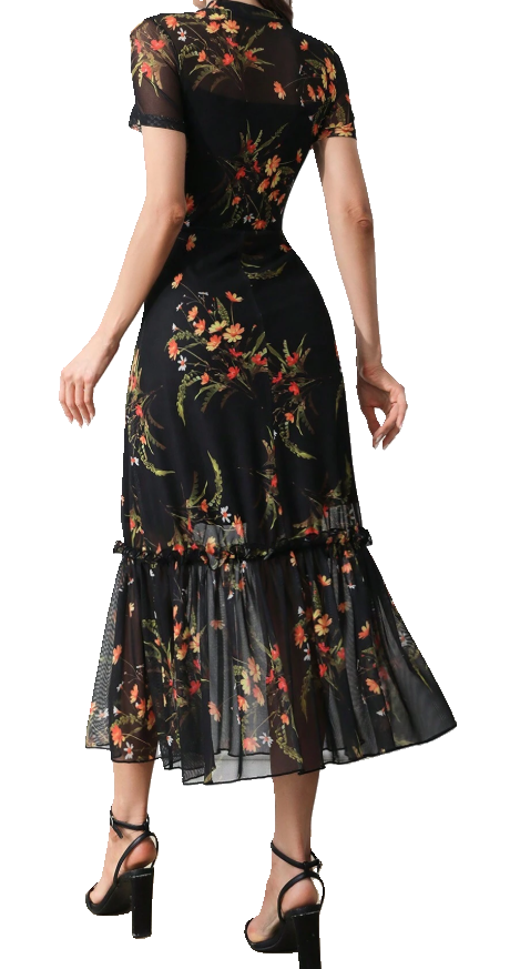 Floral Midi Dress