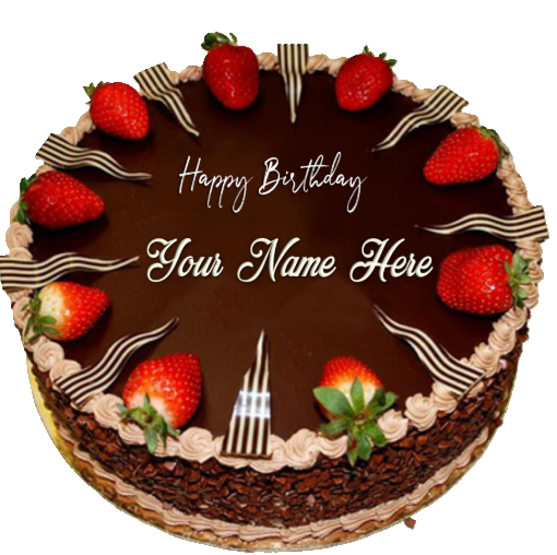 Round Cake Fruit Top 4