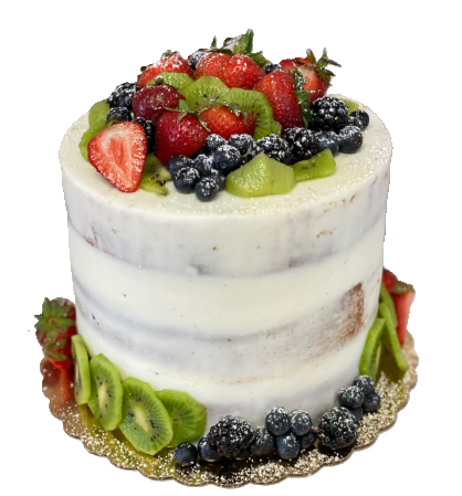 Triple Layer Cake Fruit Top 1