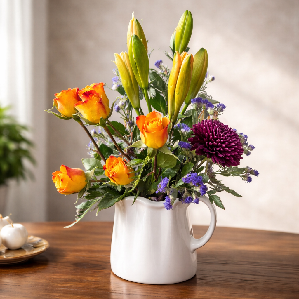 Vibrant Garden Arrangement