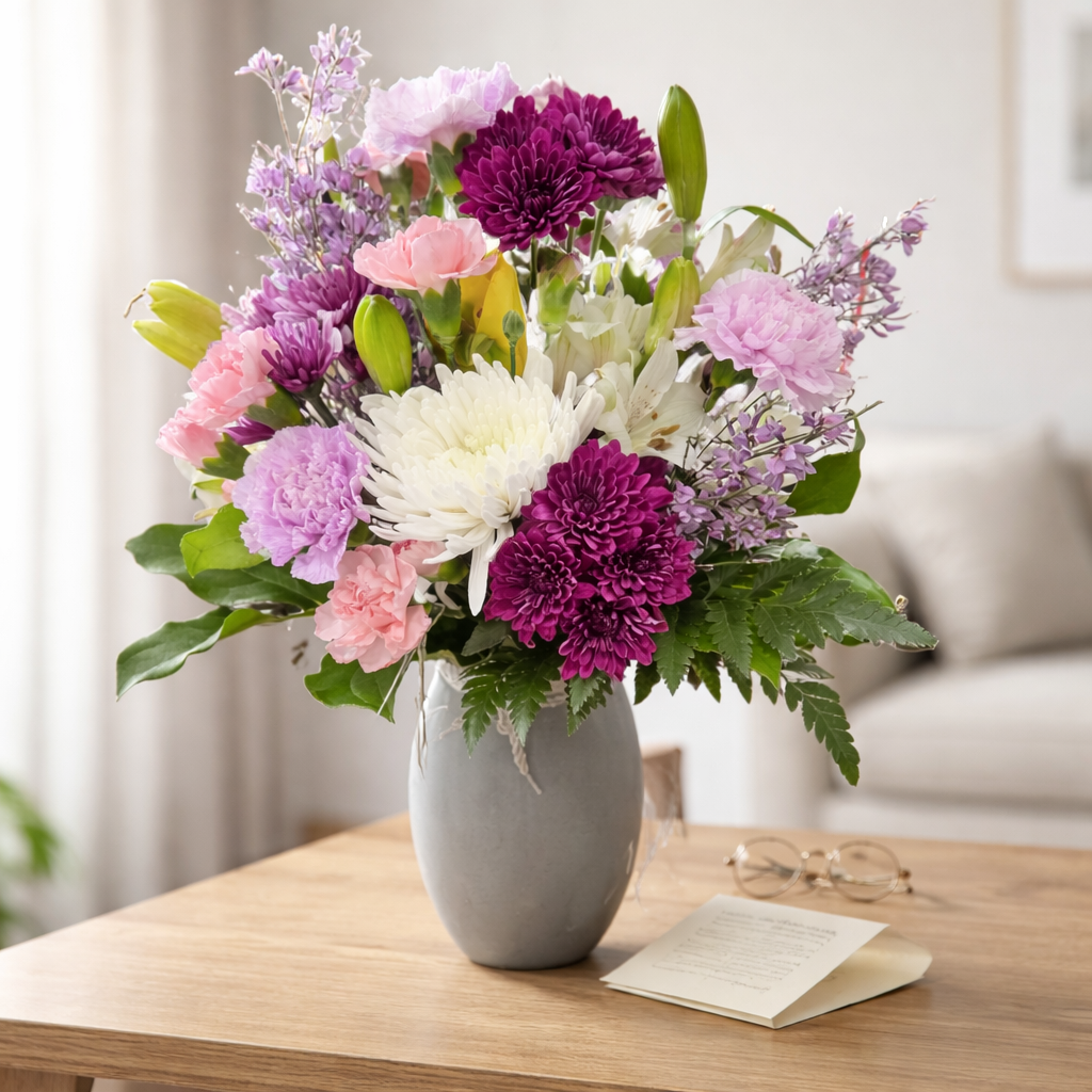 Elegant Mixed Flower Arrangement
