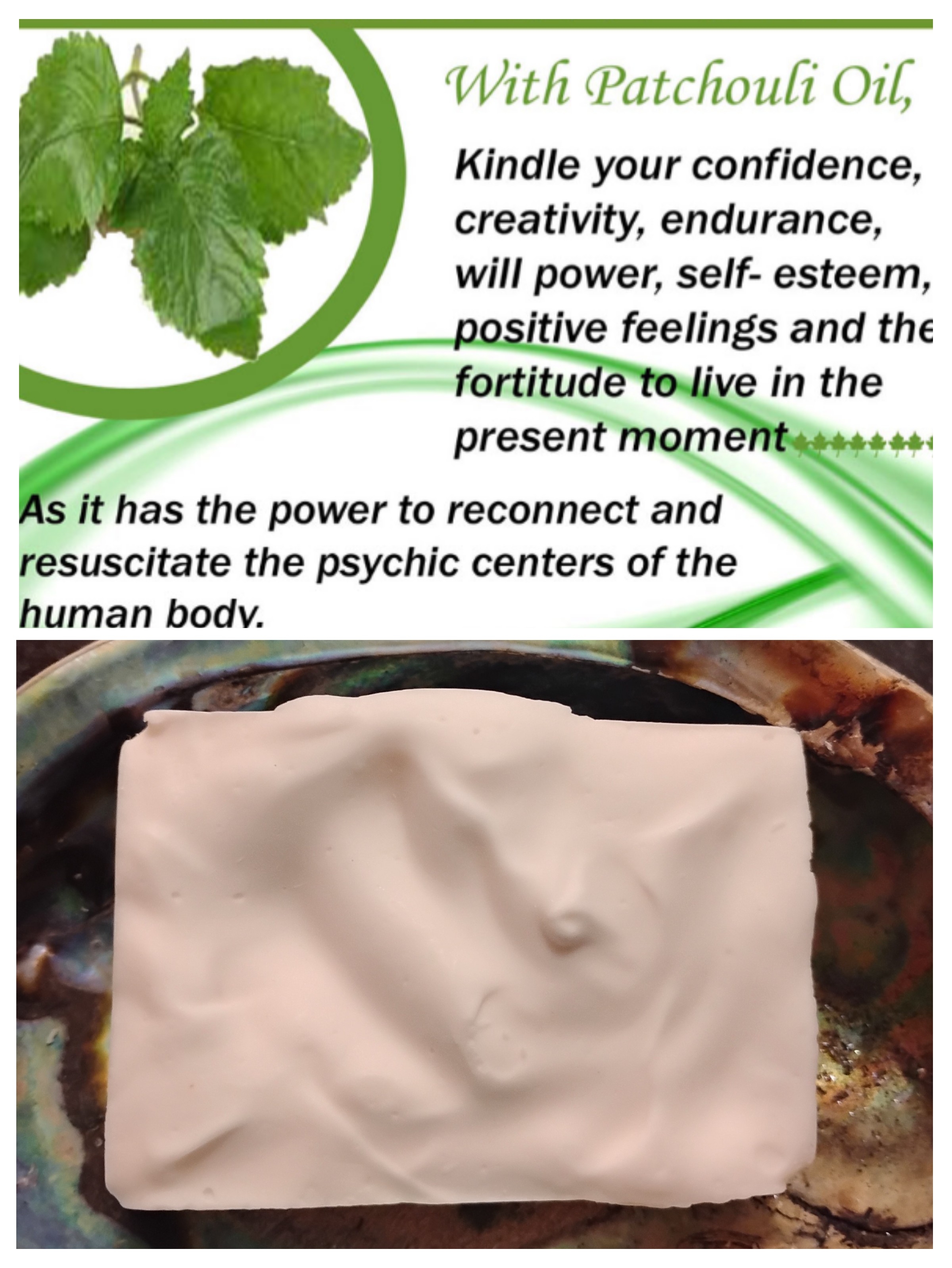 Organic Colloidal Silver Patchouli Soap 