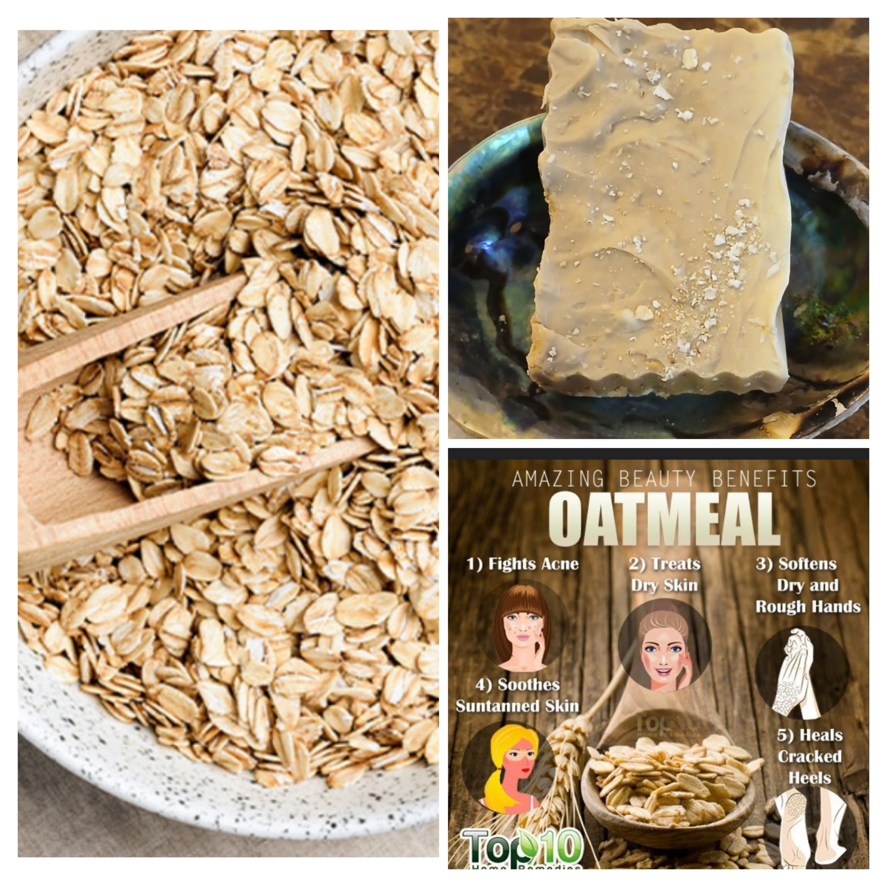 Honey-Oatmeal Organic Soap