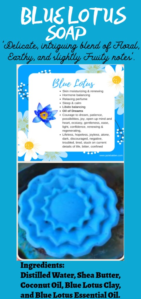 Organic Blue Lotus Soap 