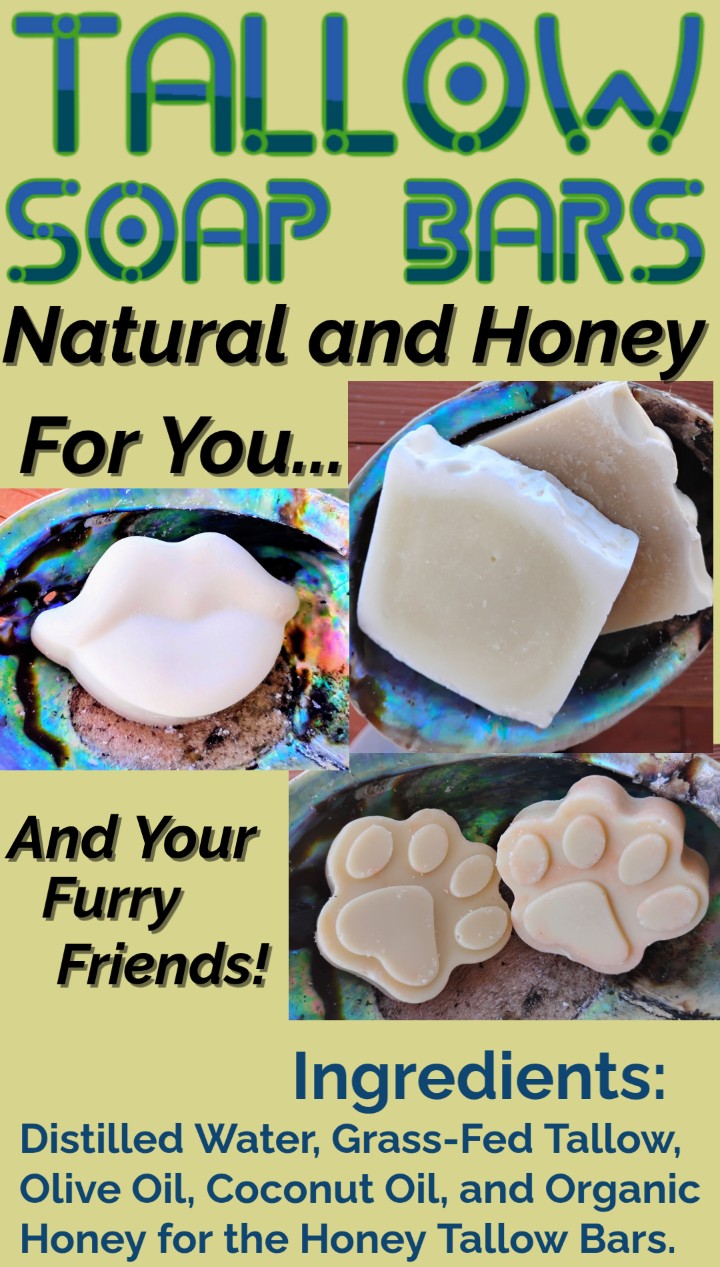 Tallow Organic Pet Shampoo Bars 
