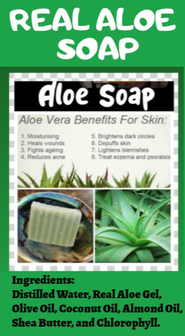 Organic Real Aloe Soap