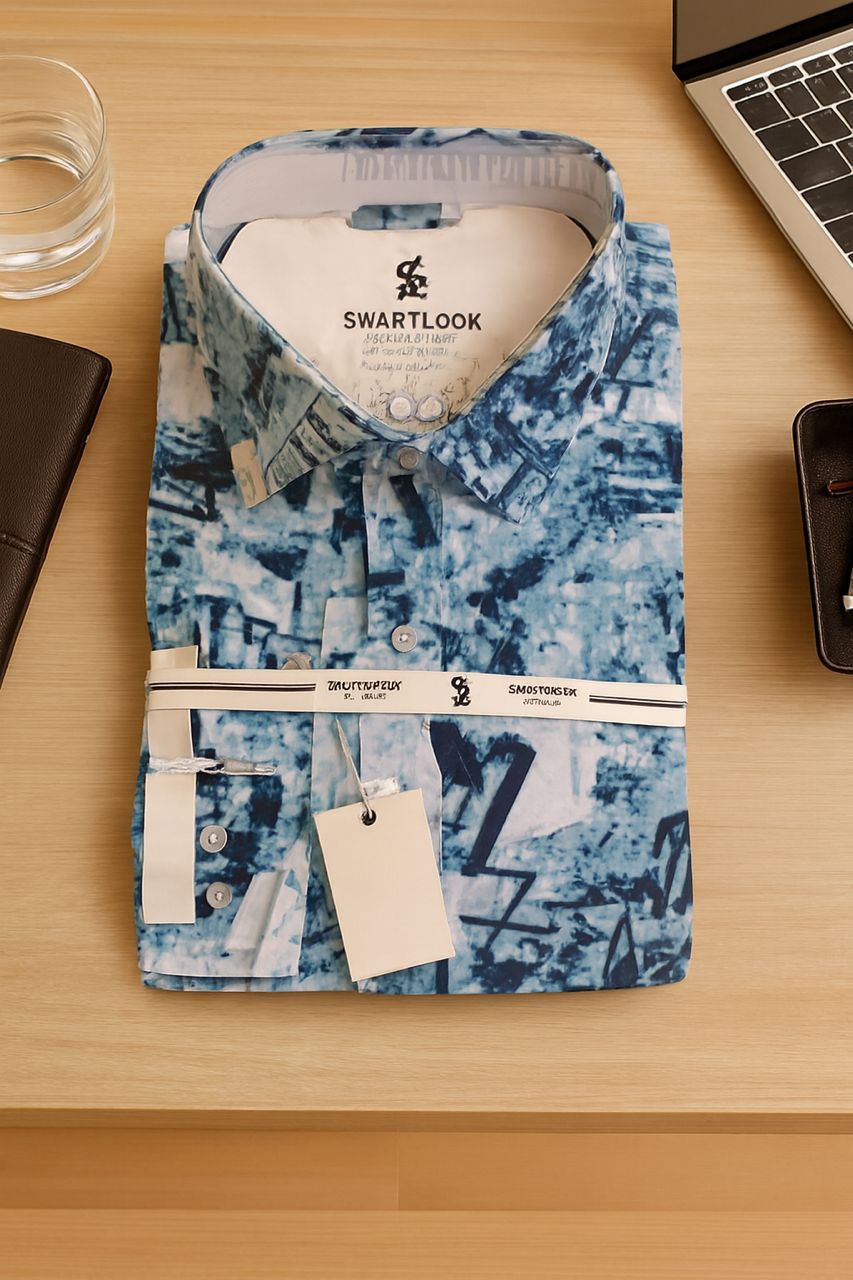 Men's Floral Dress Shirt