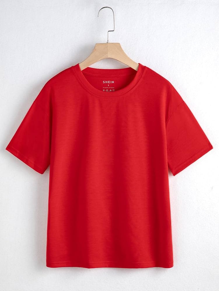 Red T-shirt - 100% Cotton