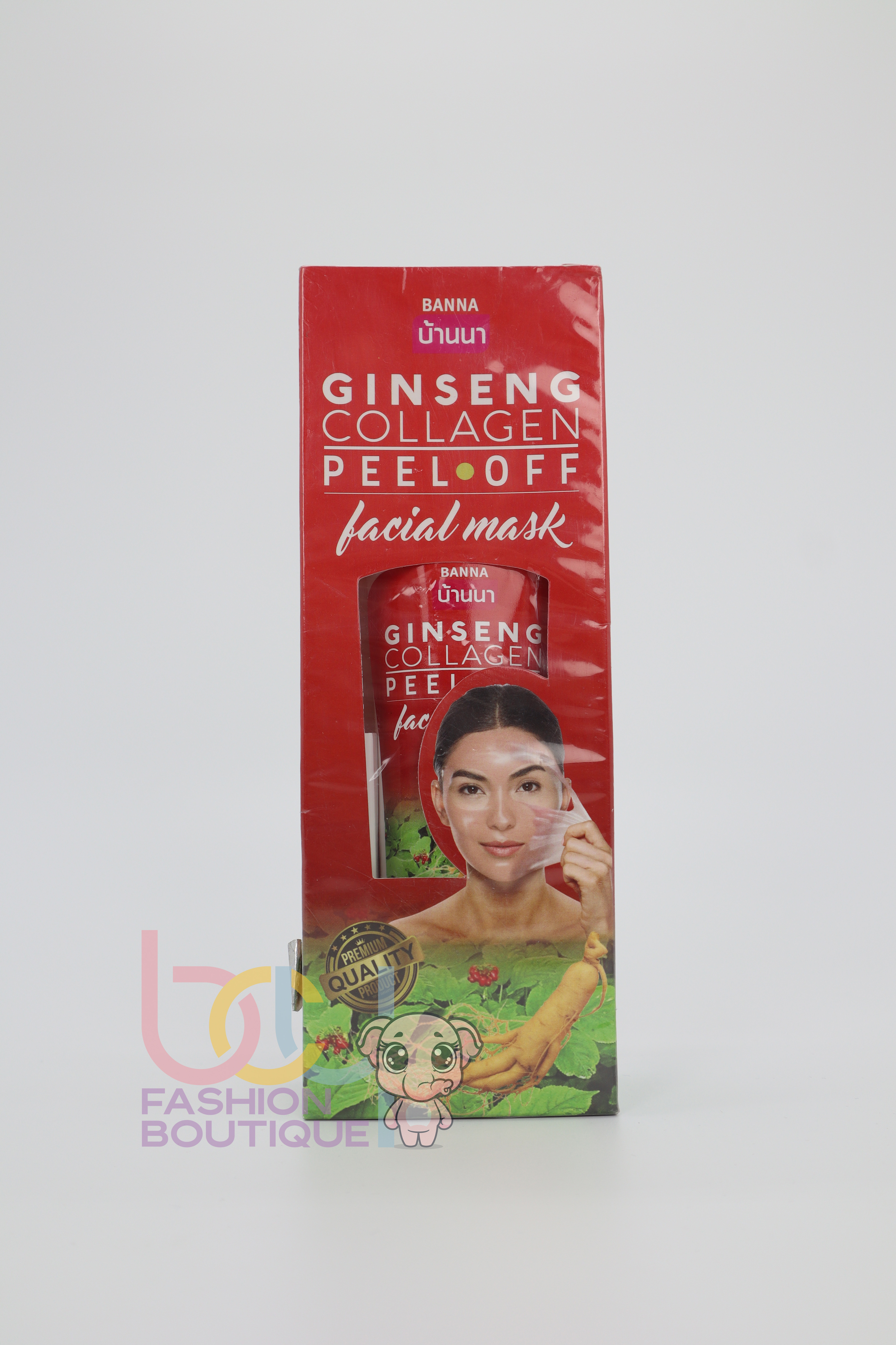 Banna Ginseng Collagen Peel-Off Facial Mask