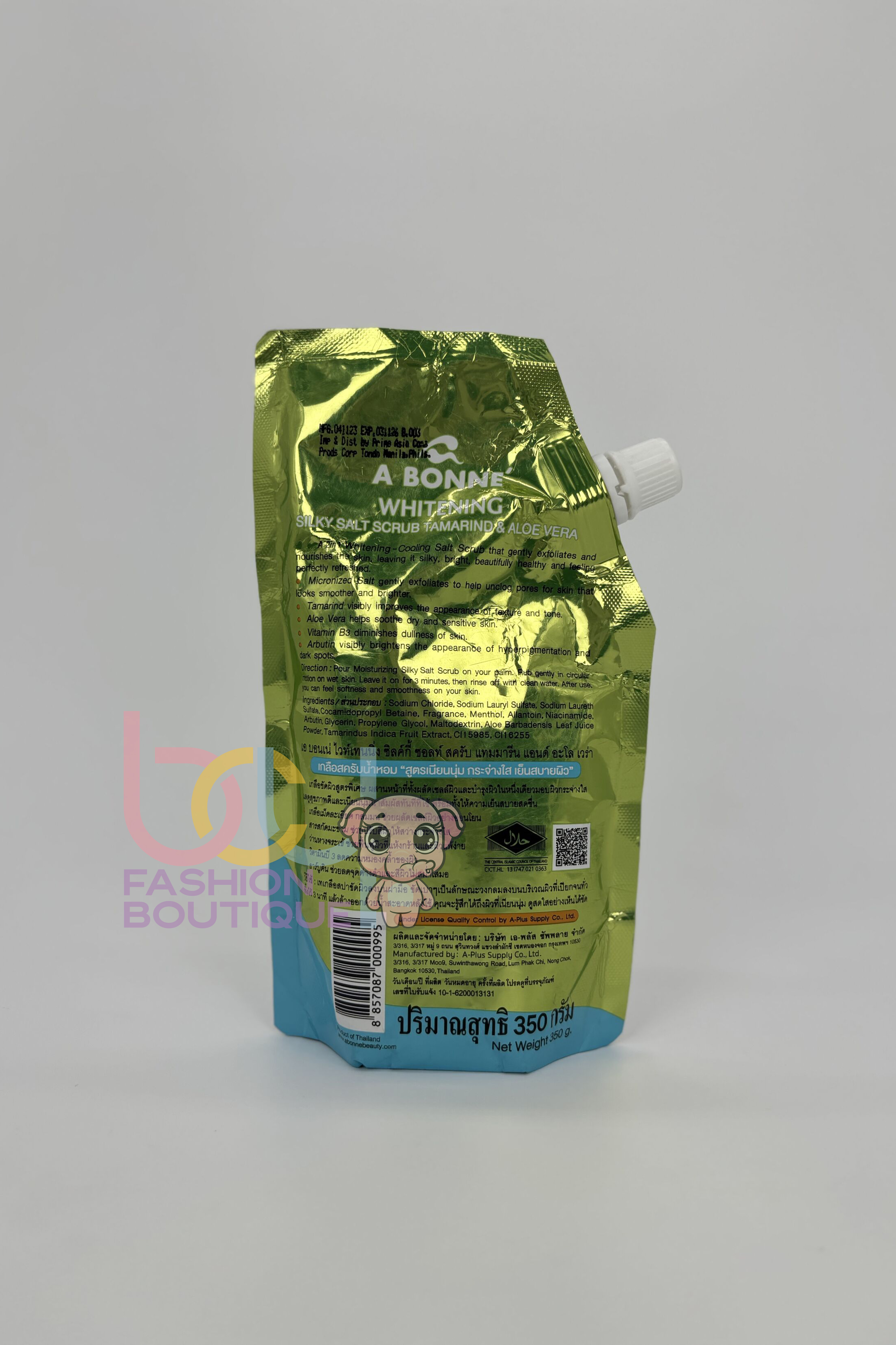 A Bonne' Tamarind & Aloe Vera Whitening Scrub