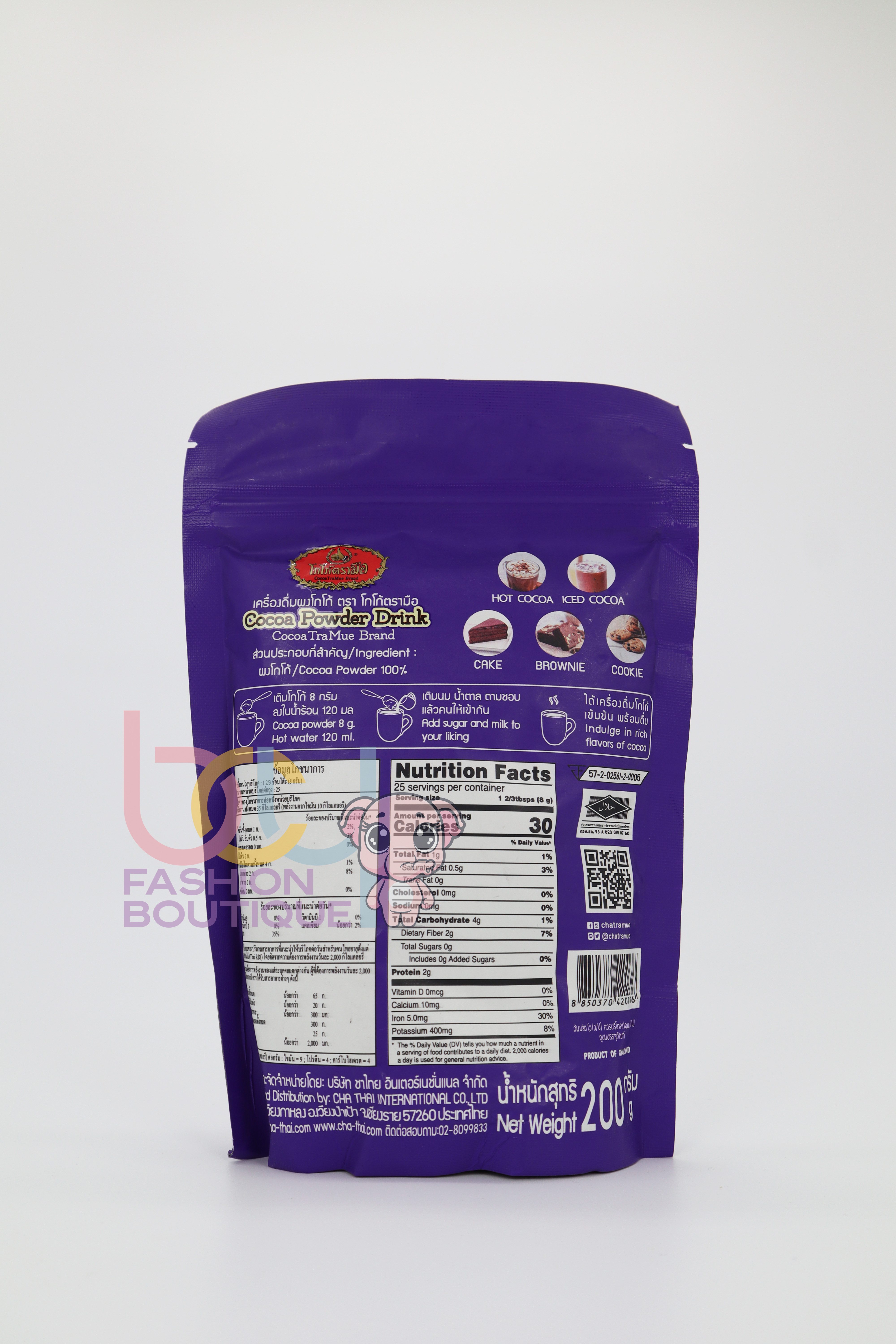 CocoaTraMue Dutch Cocoa