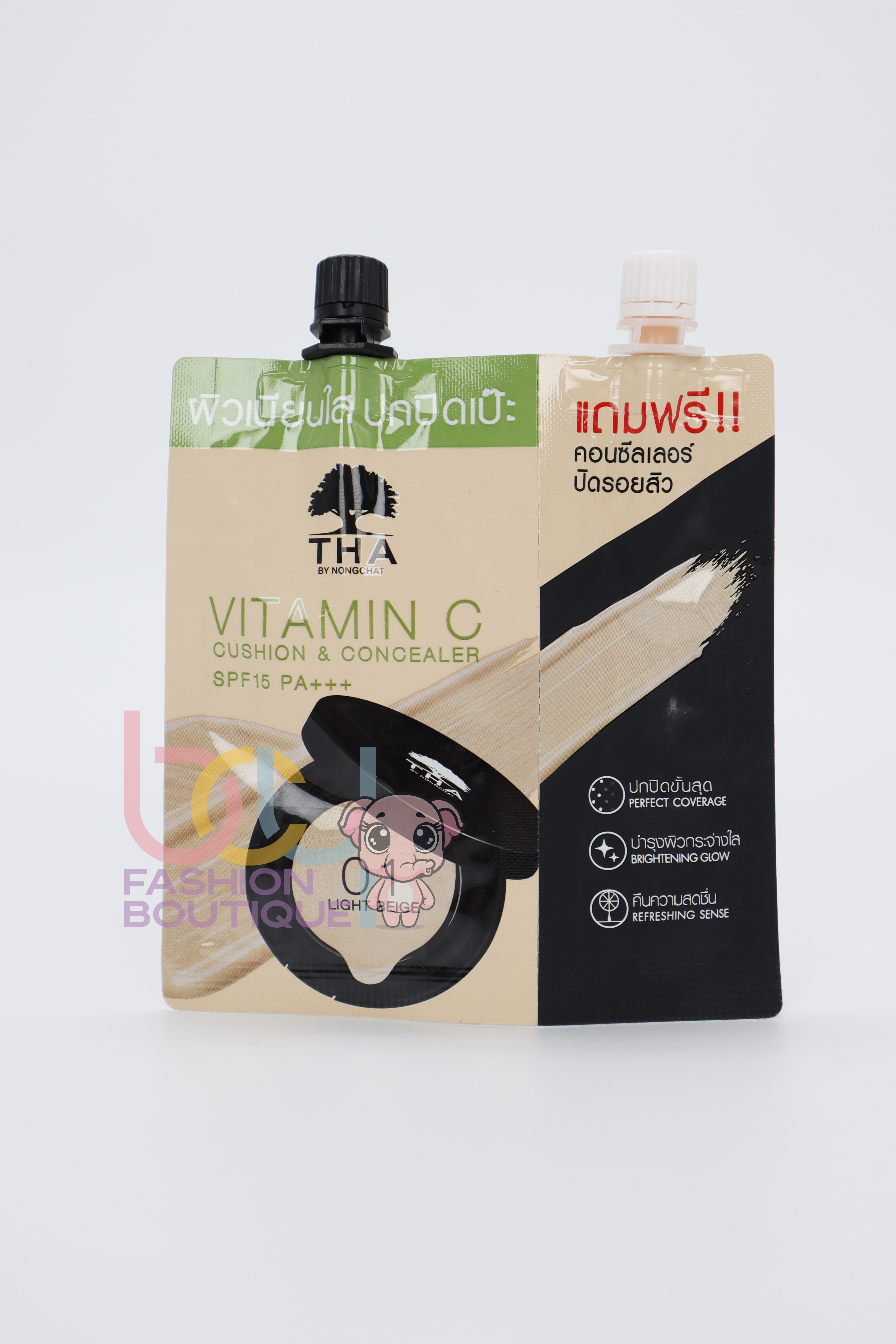 THA by Nongchat Vitamin C Cushion & Concealer