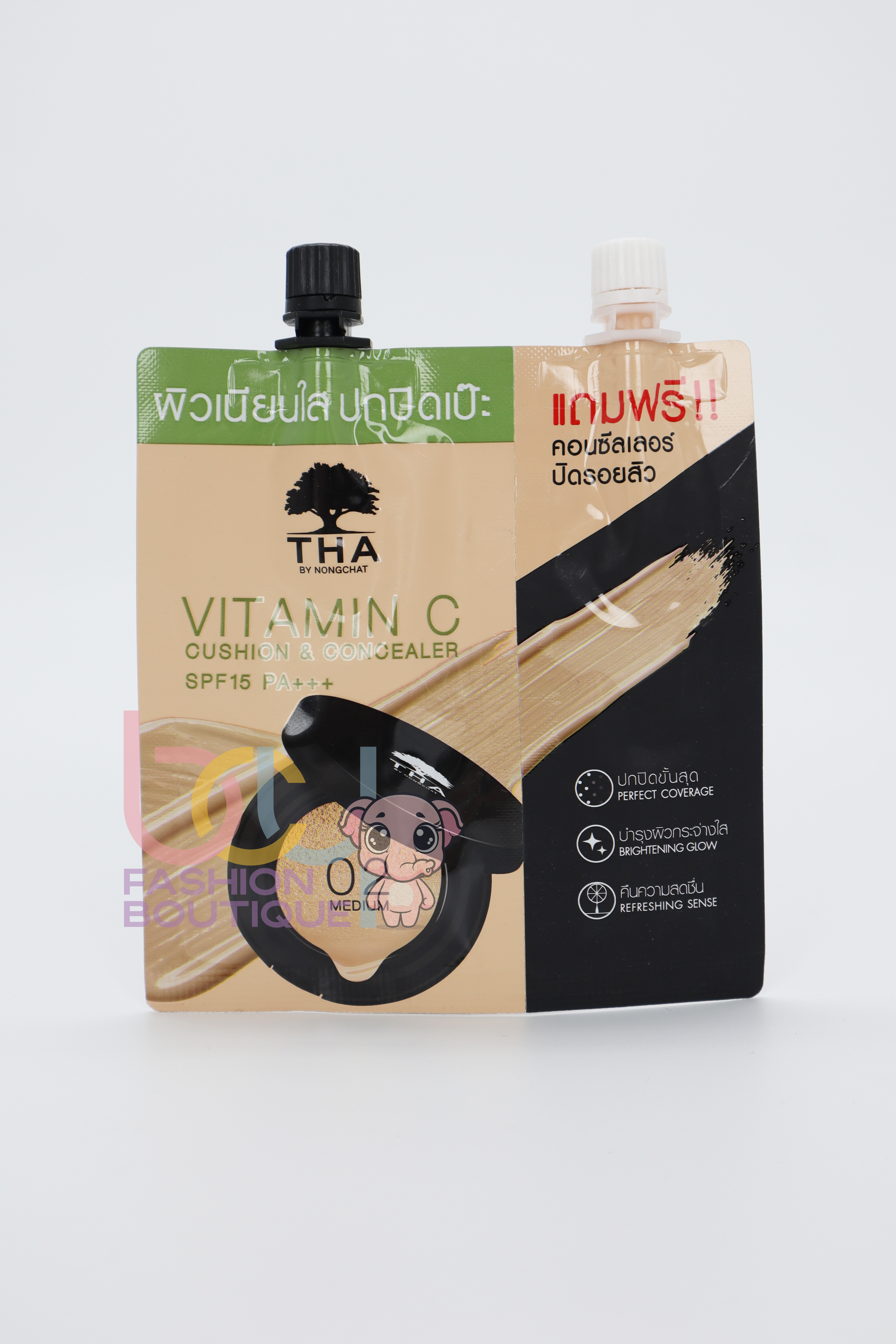 THA by Nongchat Vitamin C Cushion & Concealer