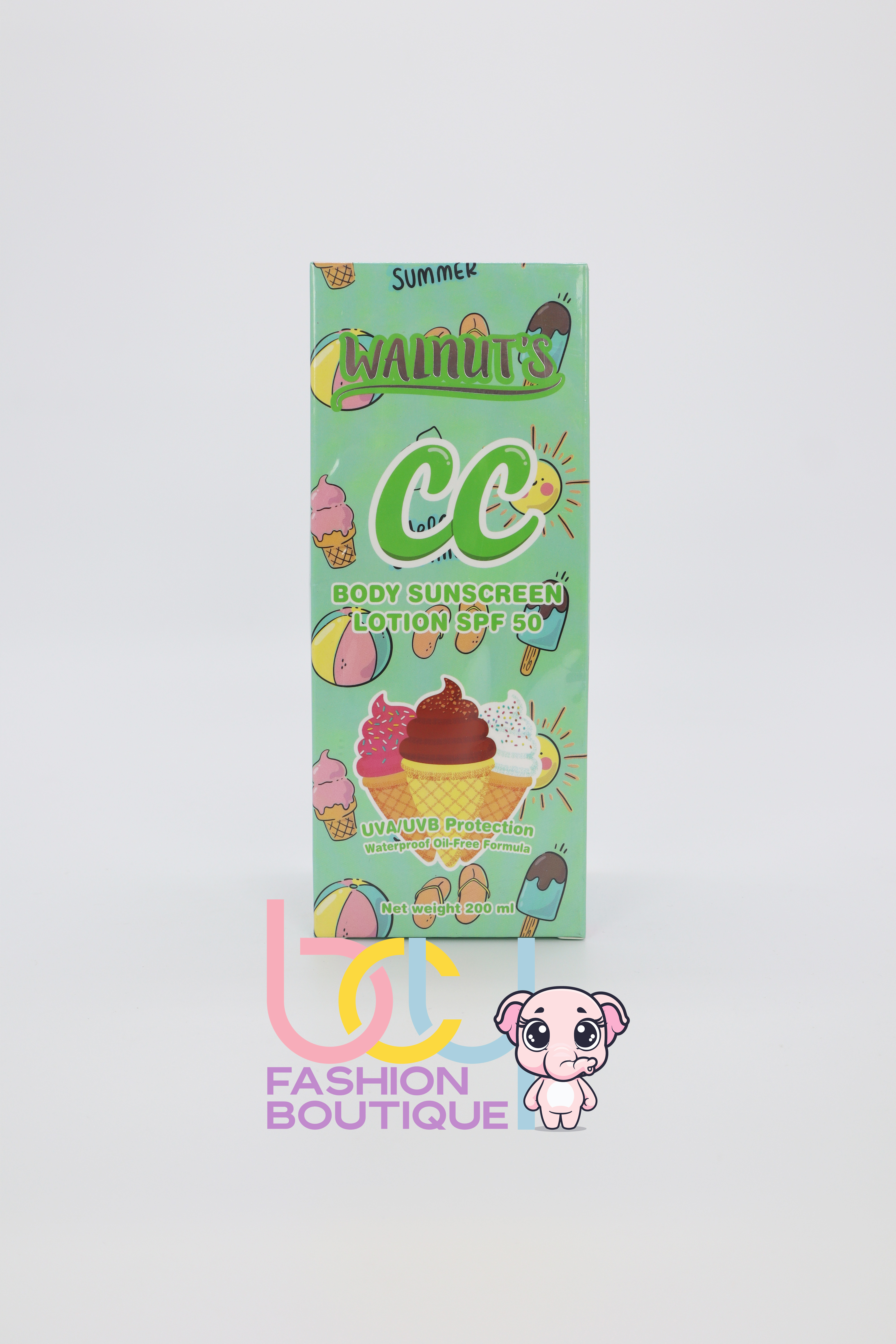 Walnut's CC Body Sunscreen Lotion