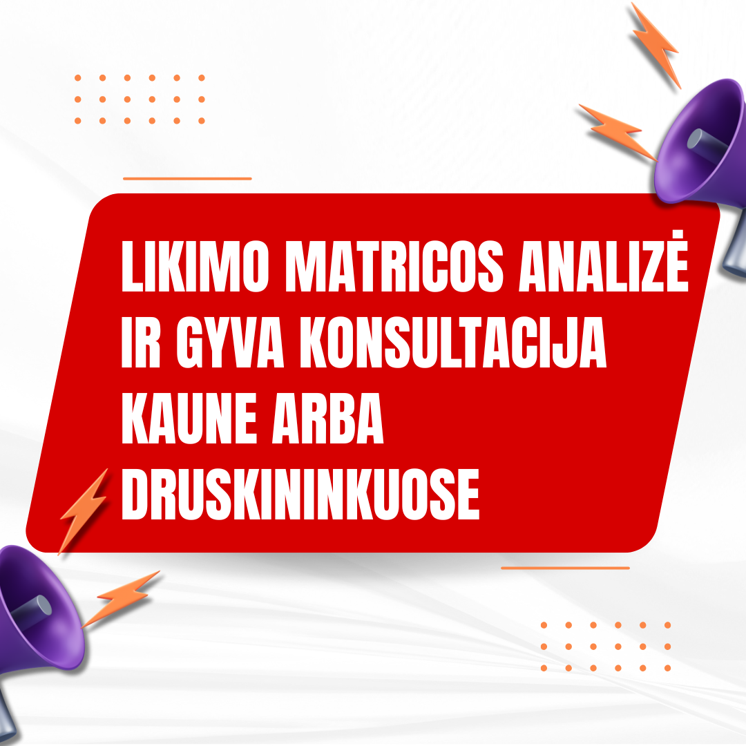 VIP kombinuota Likimo Matricos Analizė  + gyvas susitikimas Kaune arba Druskininkuose