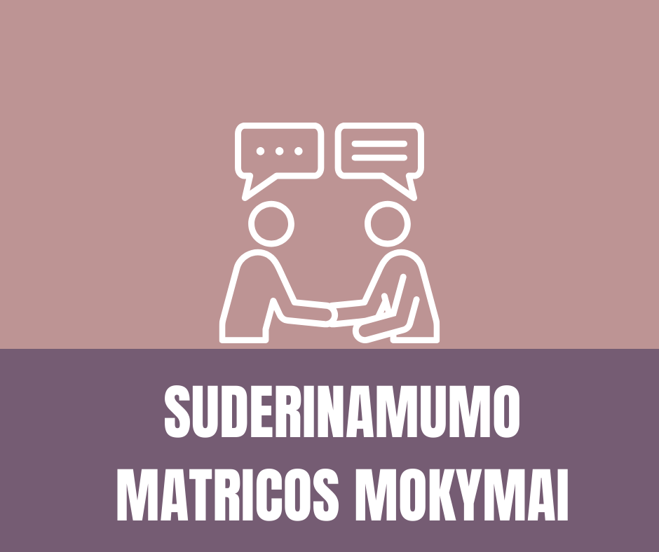 Suderinamumo analizės mokymai