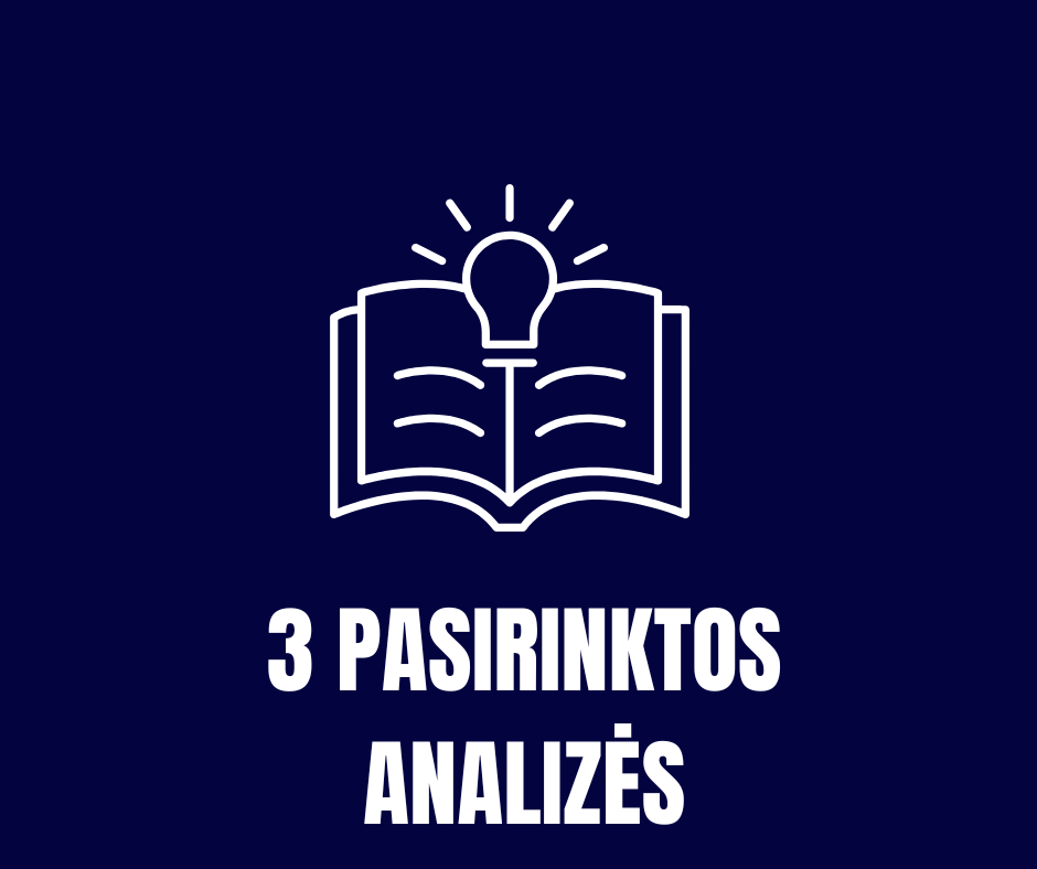 3 ANALIZĖS (Paketas) — Transformacinė Programa