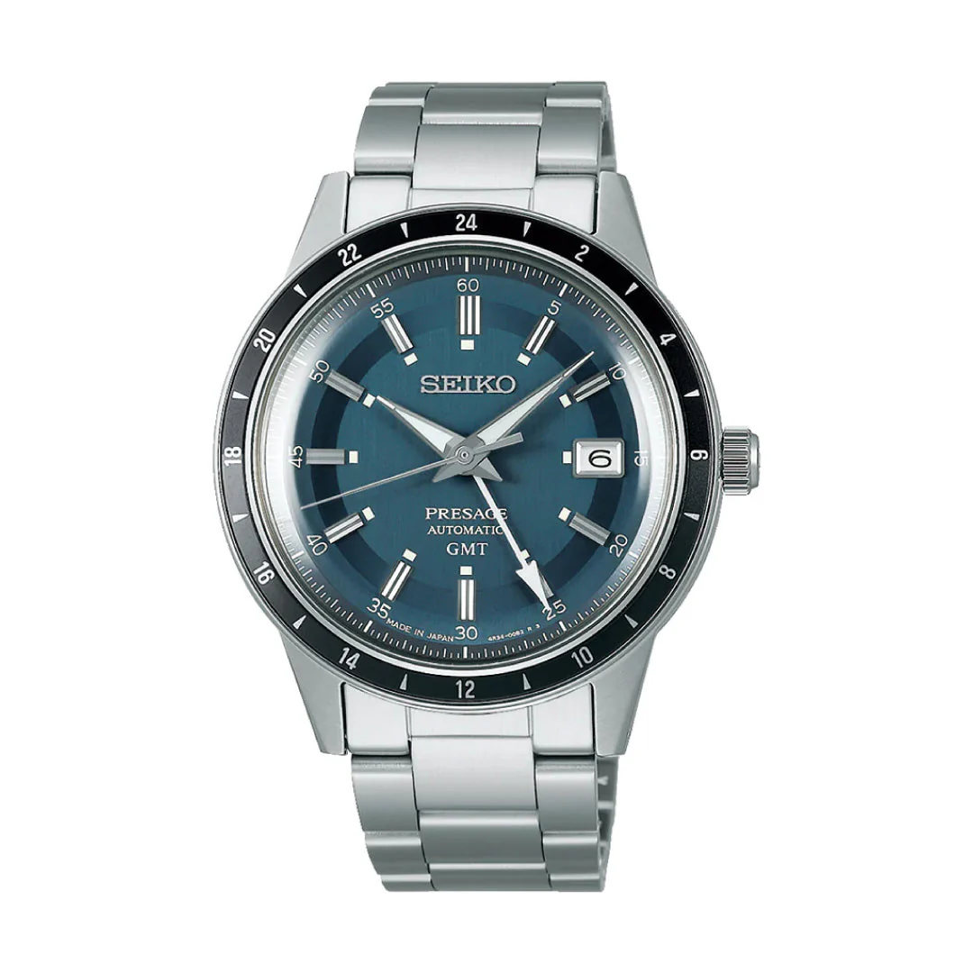 Seiko Presage Automatic GMT Watch
