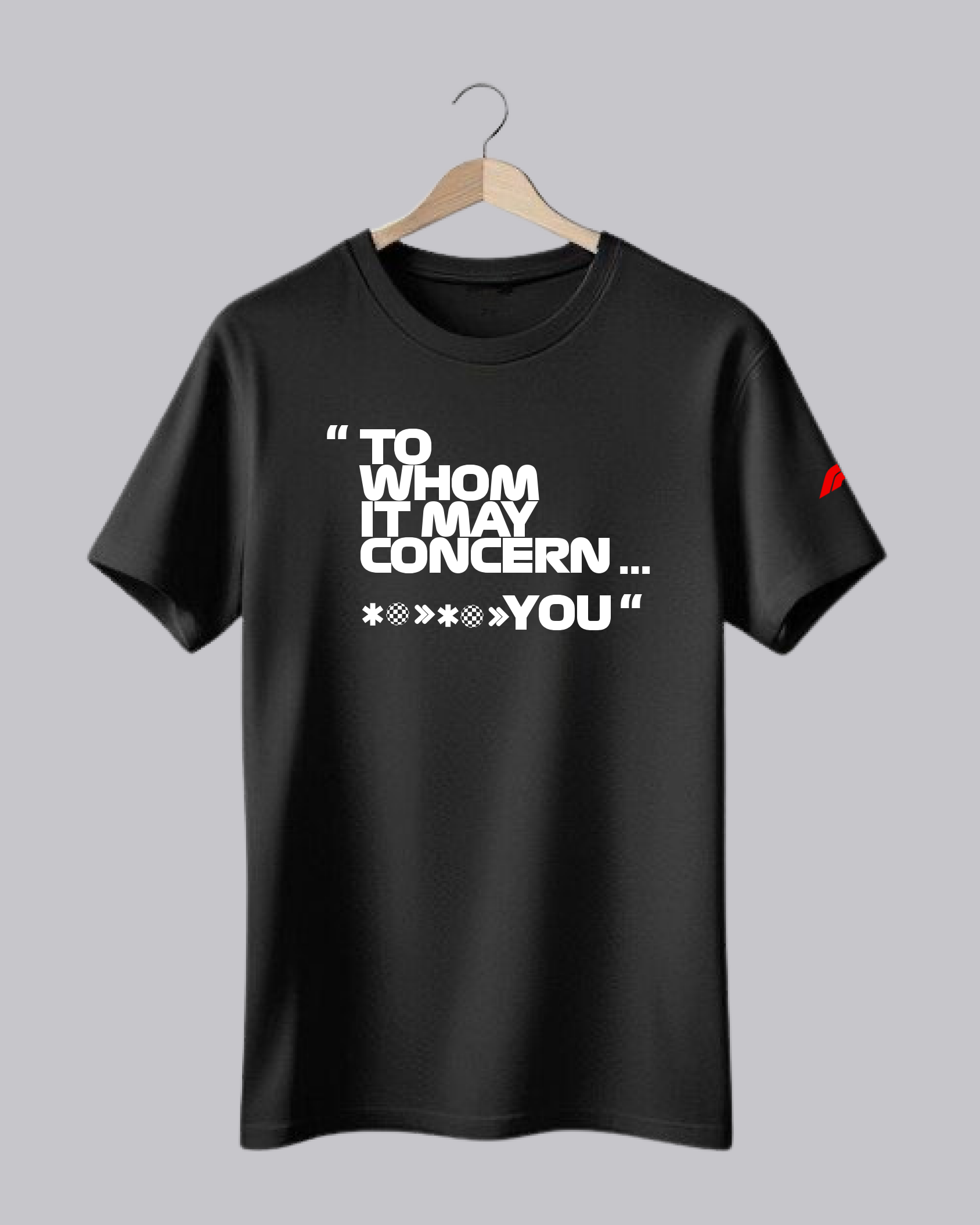 Valtteri Bottas Black Graphic Printed T-Shirt