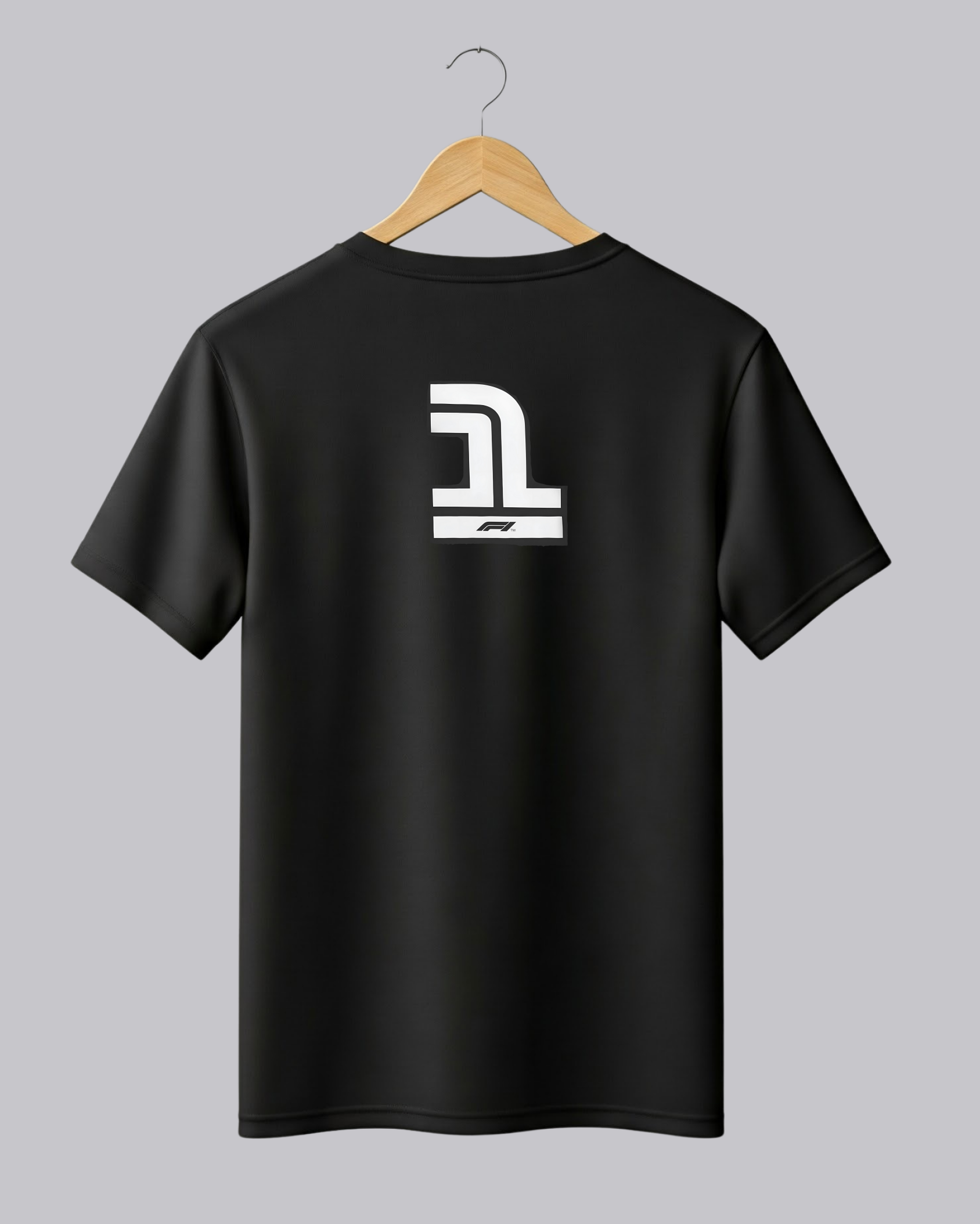 Black F1 Printed T-Shirt