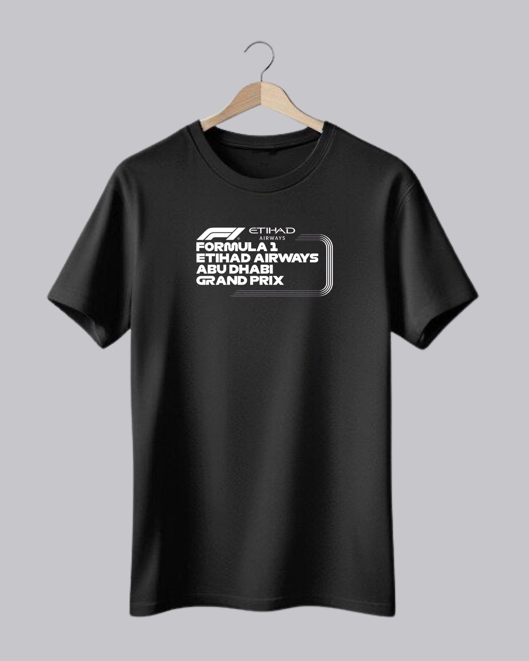 Formula 1 Etihad Airways Abu Dhabi Grand Prix Printed T-Shirt
