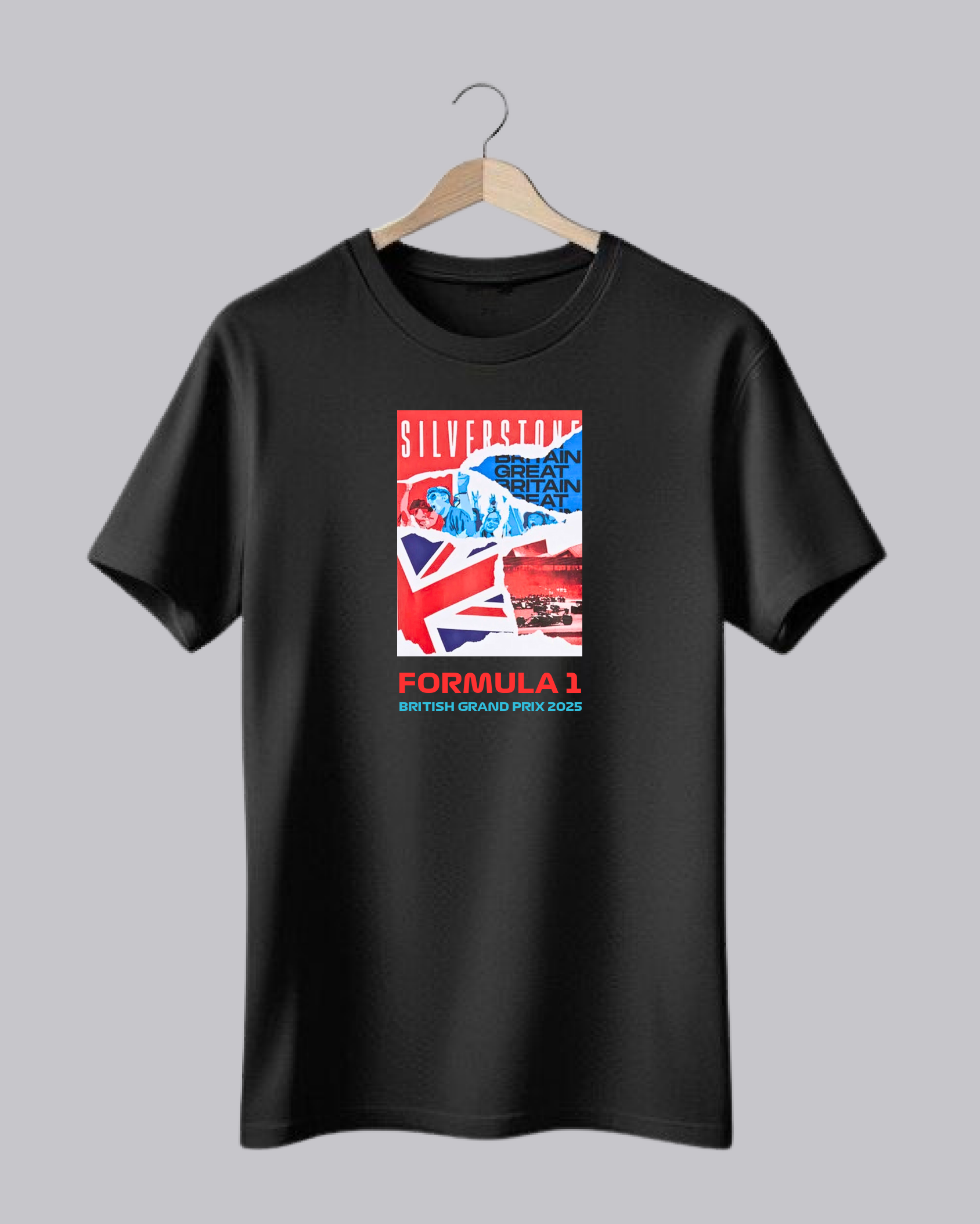 Formula 1 British Grand Prix 2025 Printed T-Shirt