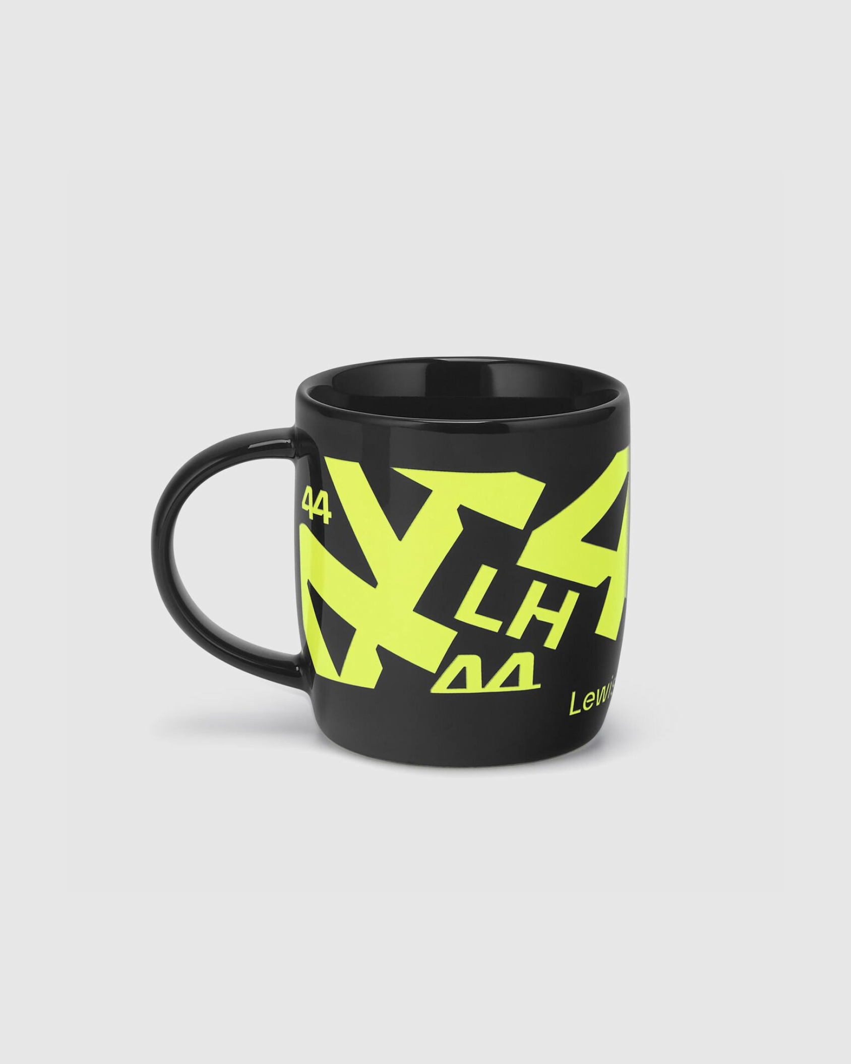 Black Mug with Neon Design