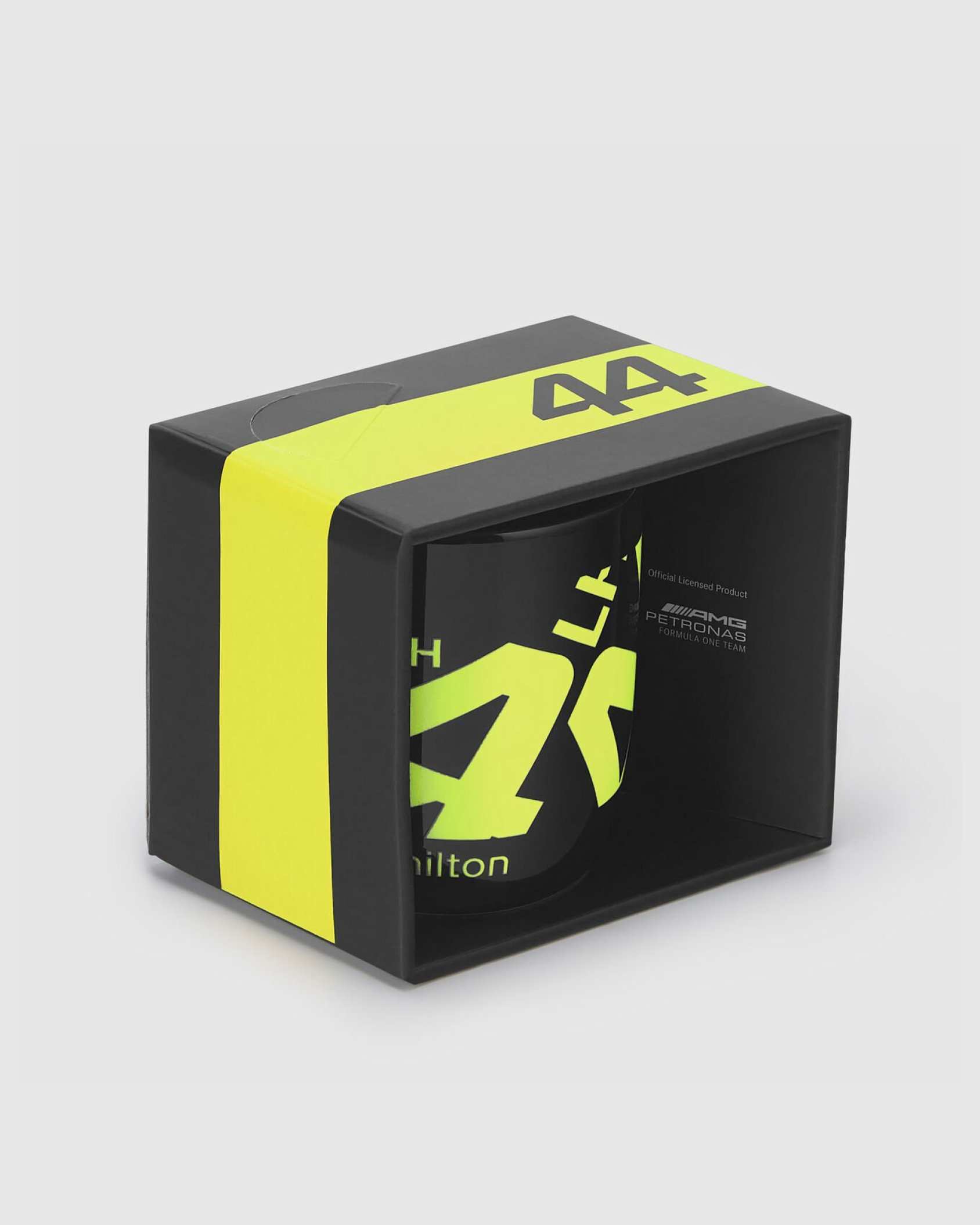 Black Mug with Neon Design