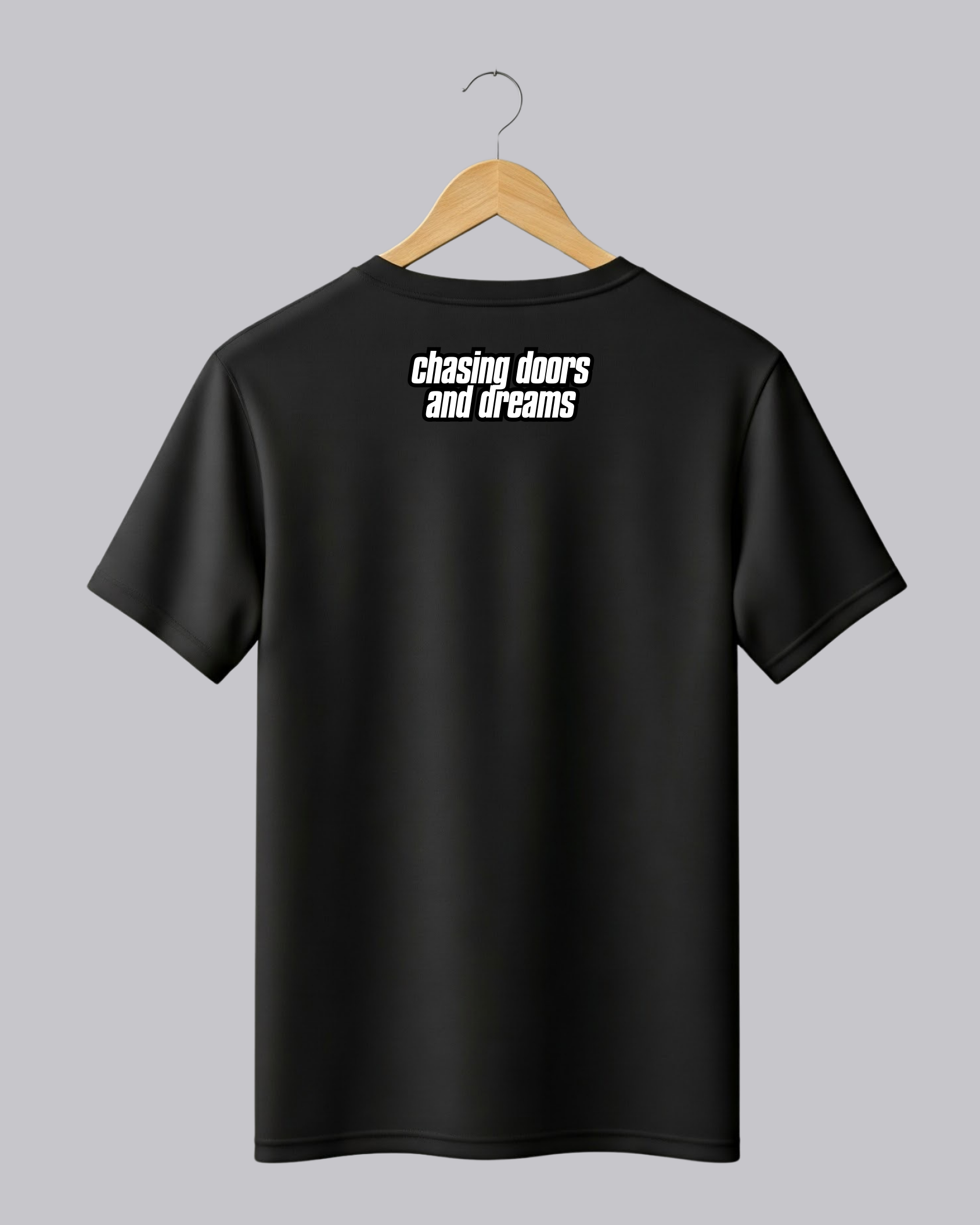 Door Chasers Graphic Car Printed T-Shirt