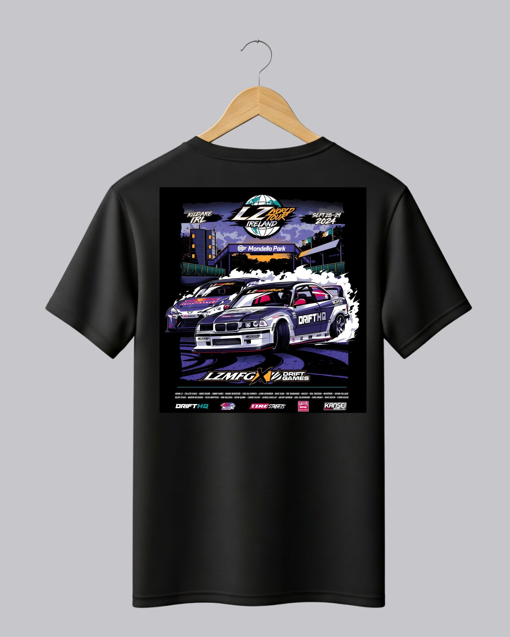 Black Graphic Printed T-Shirt