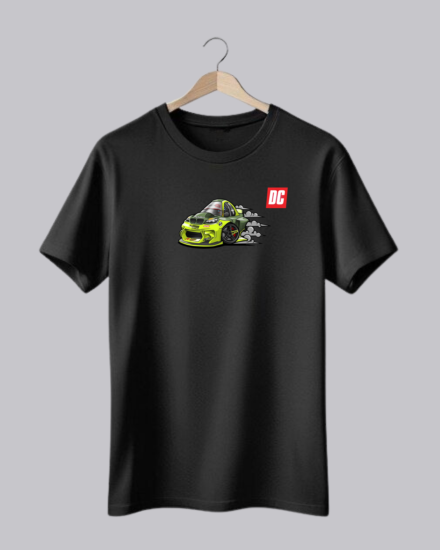Graphic Car Printed T-Shirt